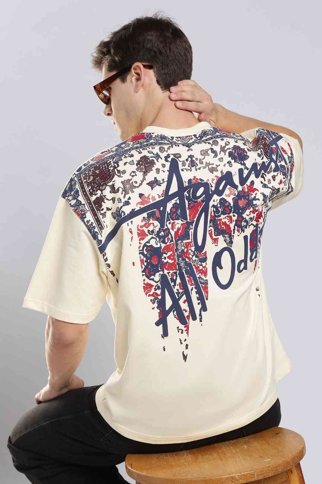 Against Of All Odds Oversized T-shirt - Image 12