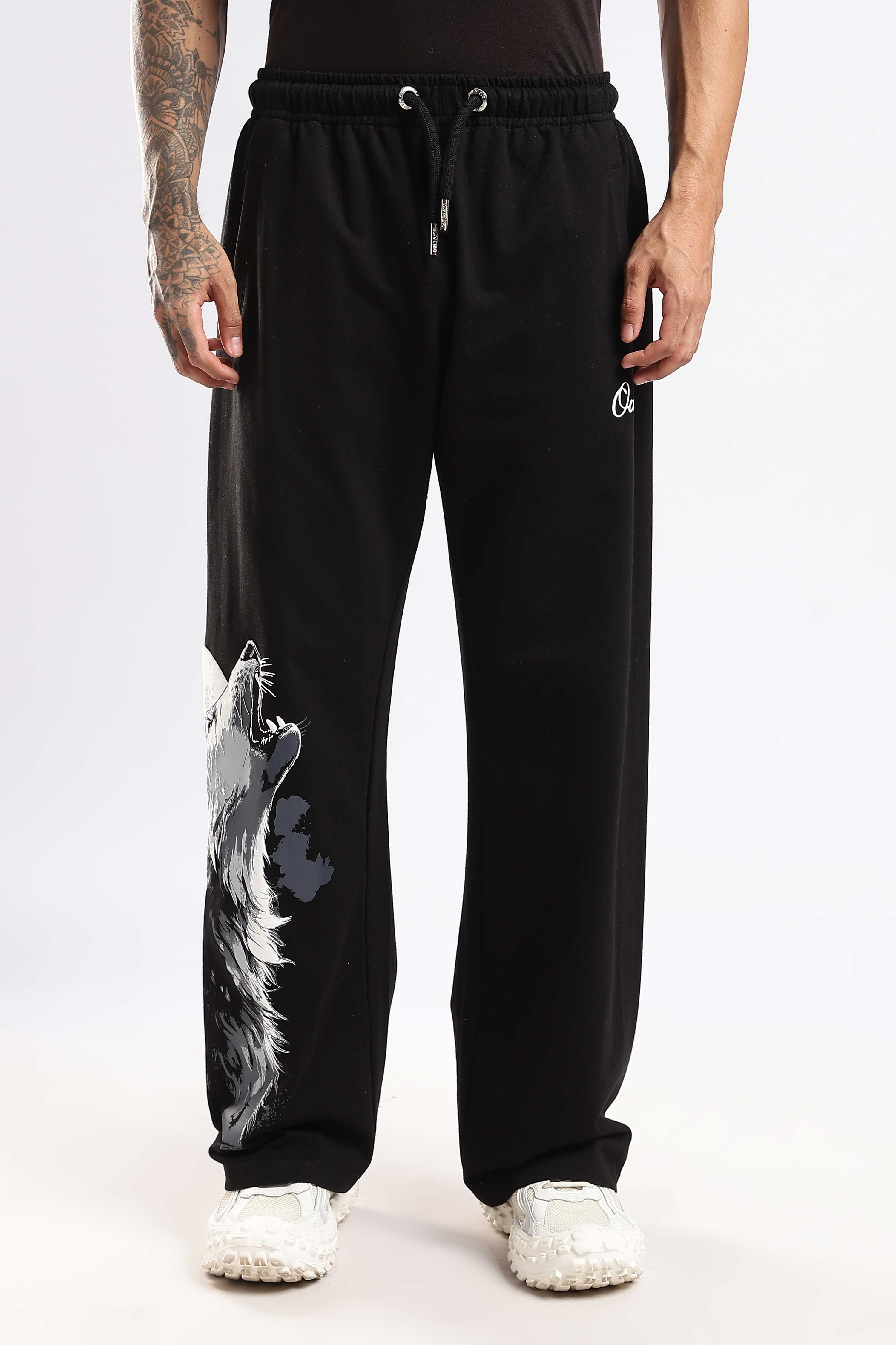 Alpha Rise heavyweight black joggers - Image 4