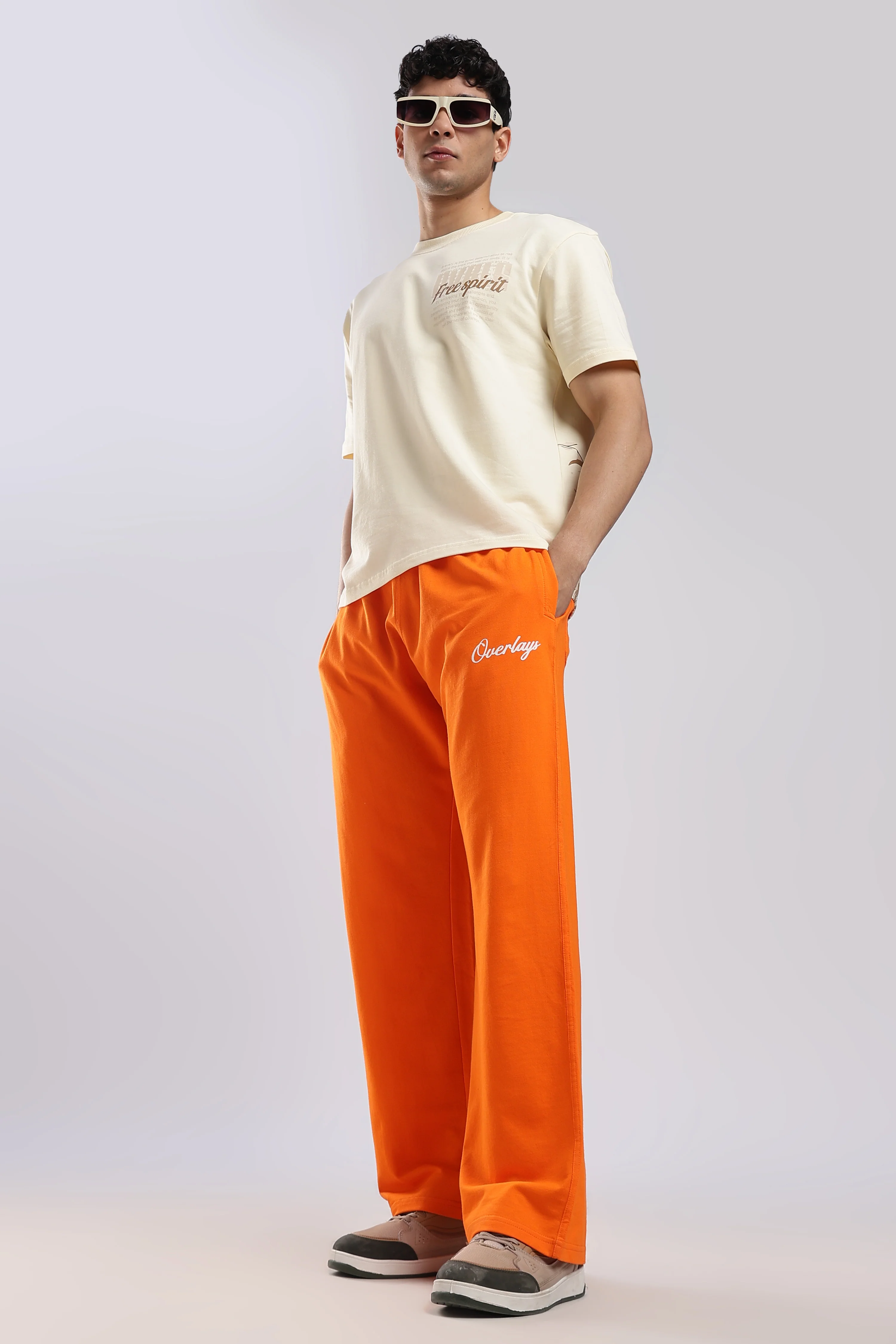 Amber Blaze Baggy Fit Joggers - Image 3
