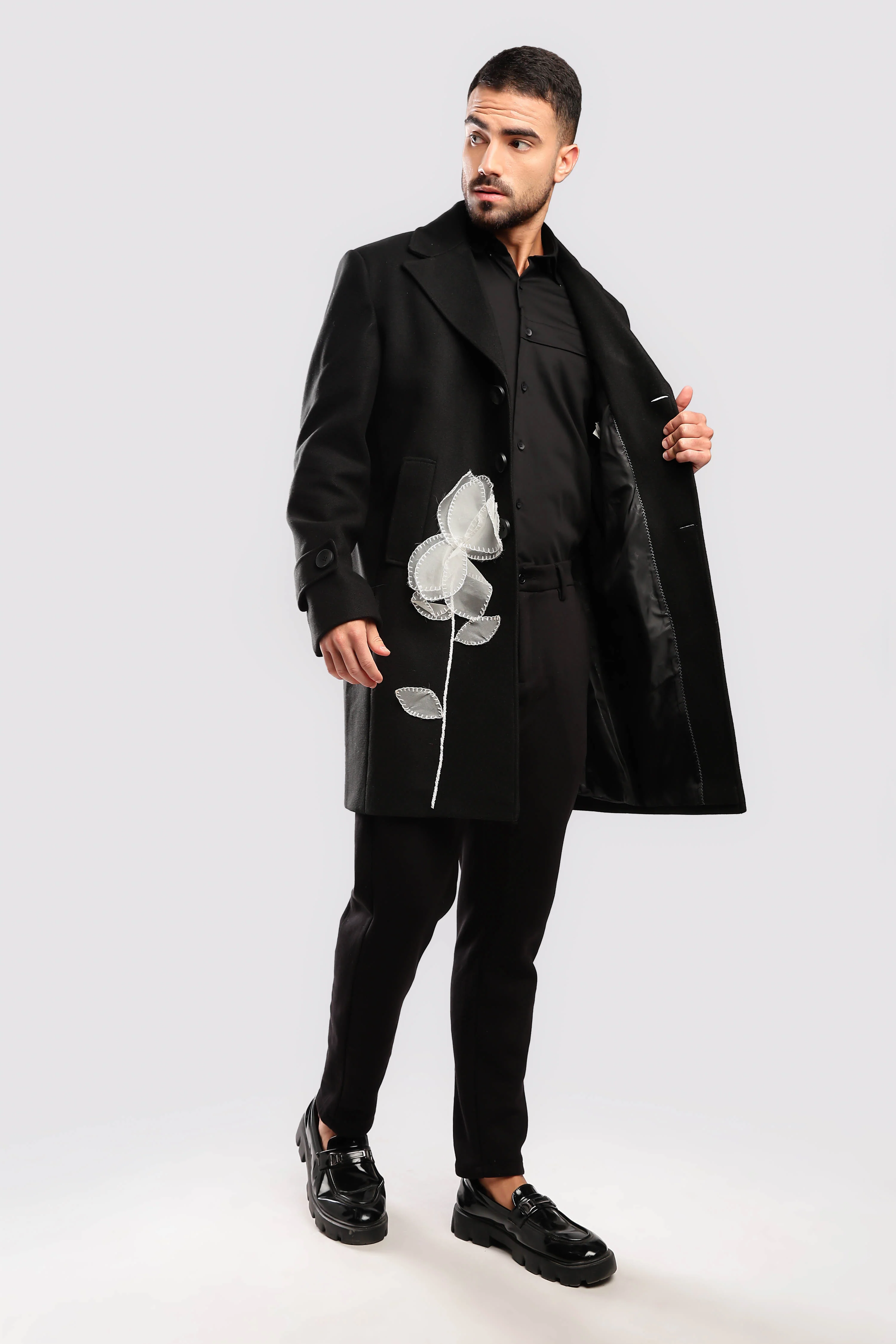 Black Long Coat - Image 14