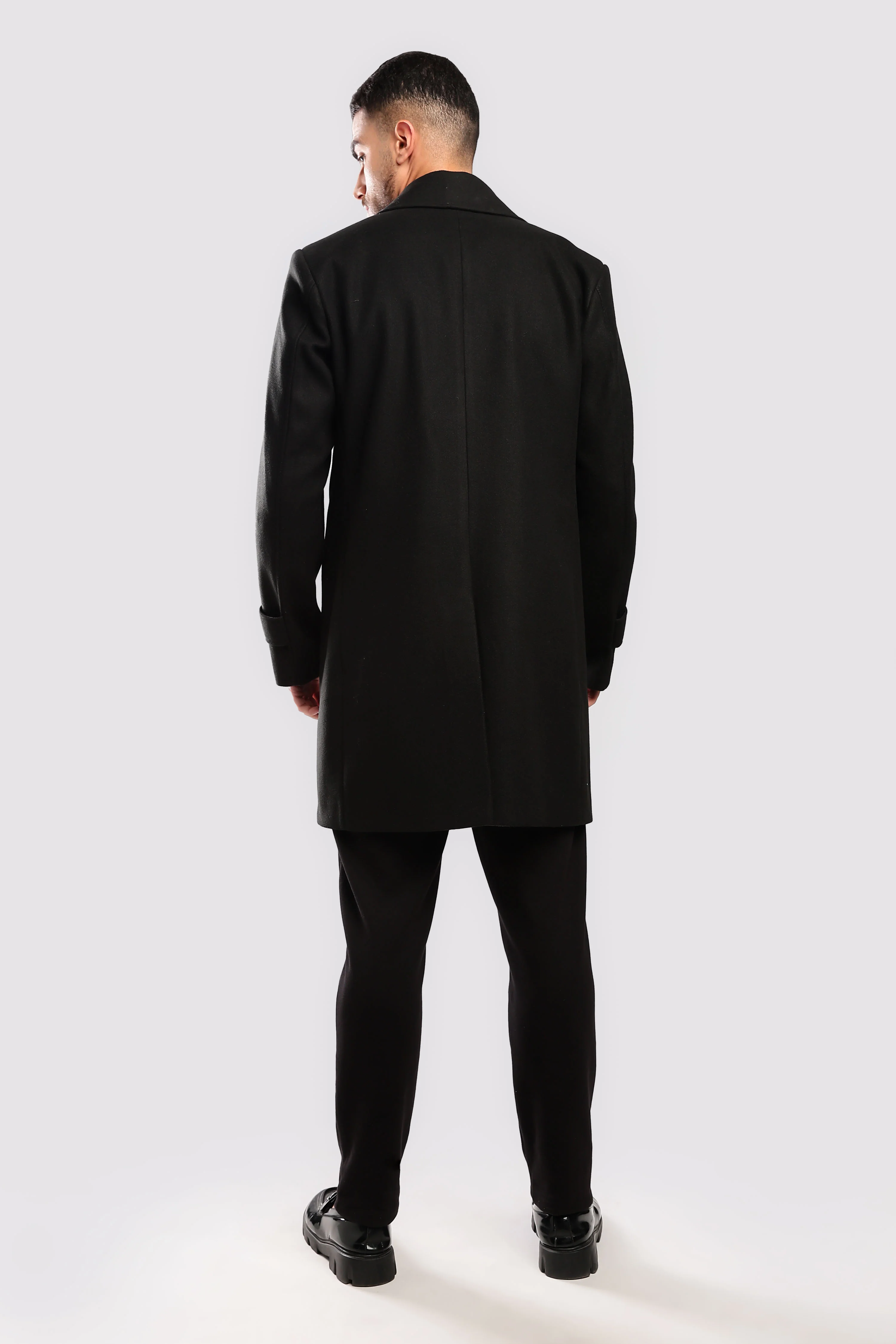 Black Long Coat - Image 3