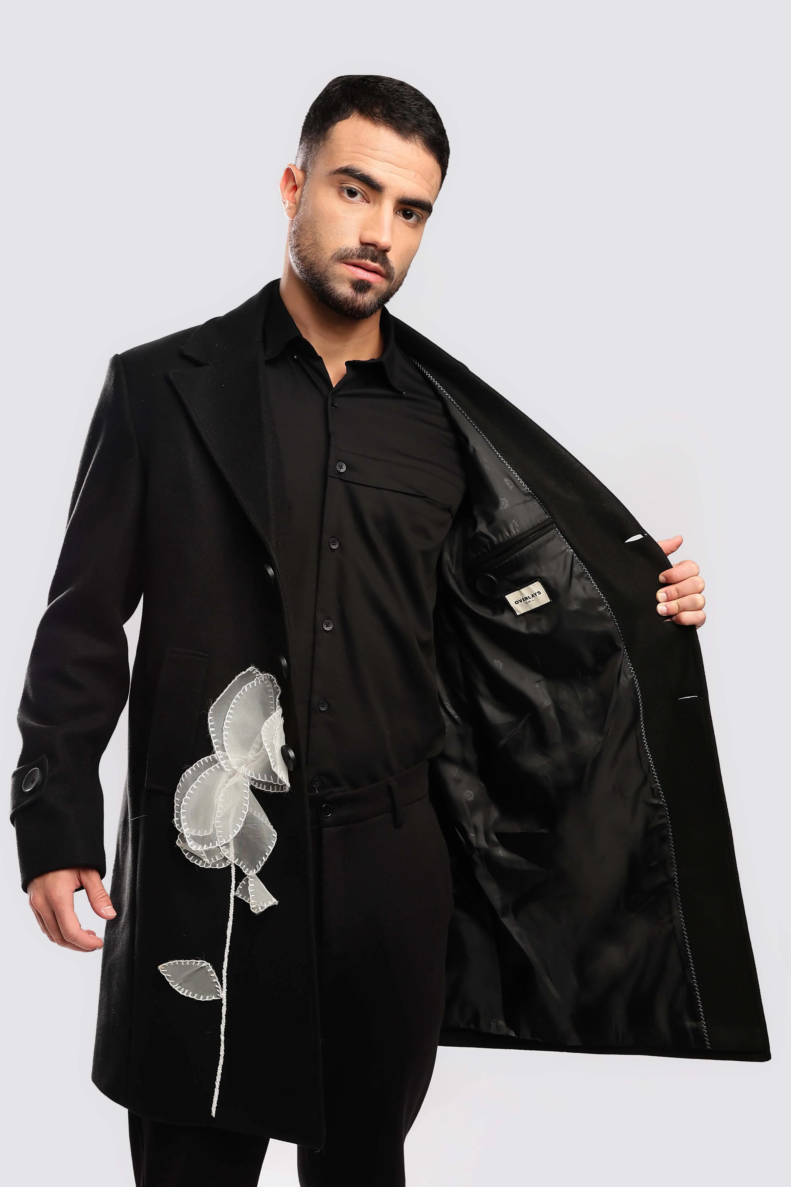 Black Long Coat - Image 6