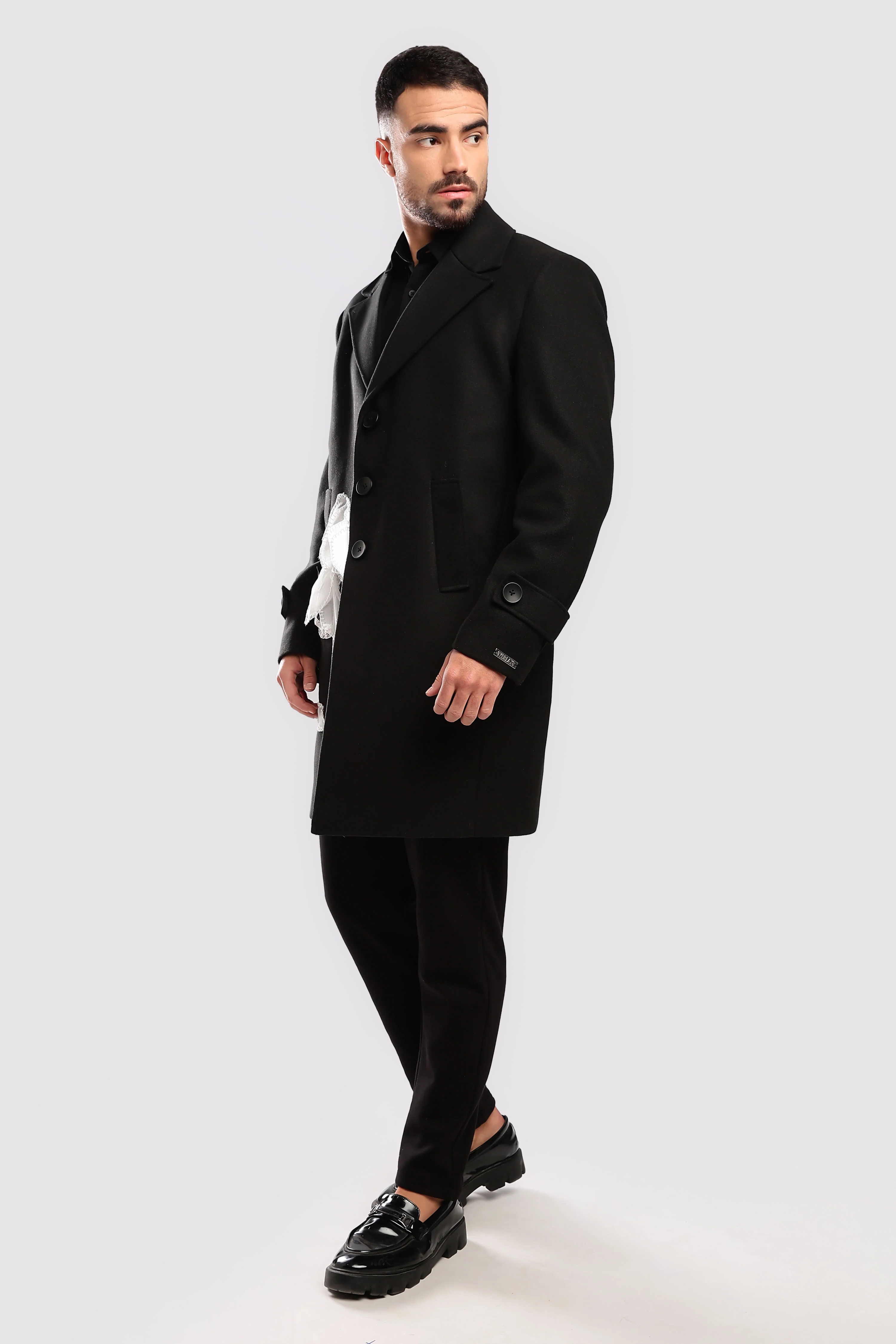Black Long Coat - Image 9