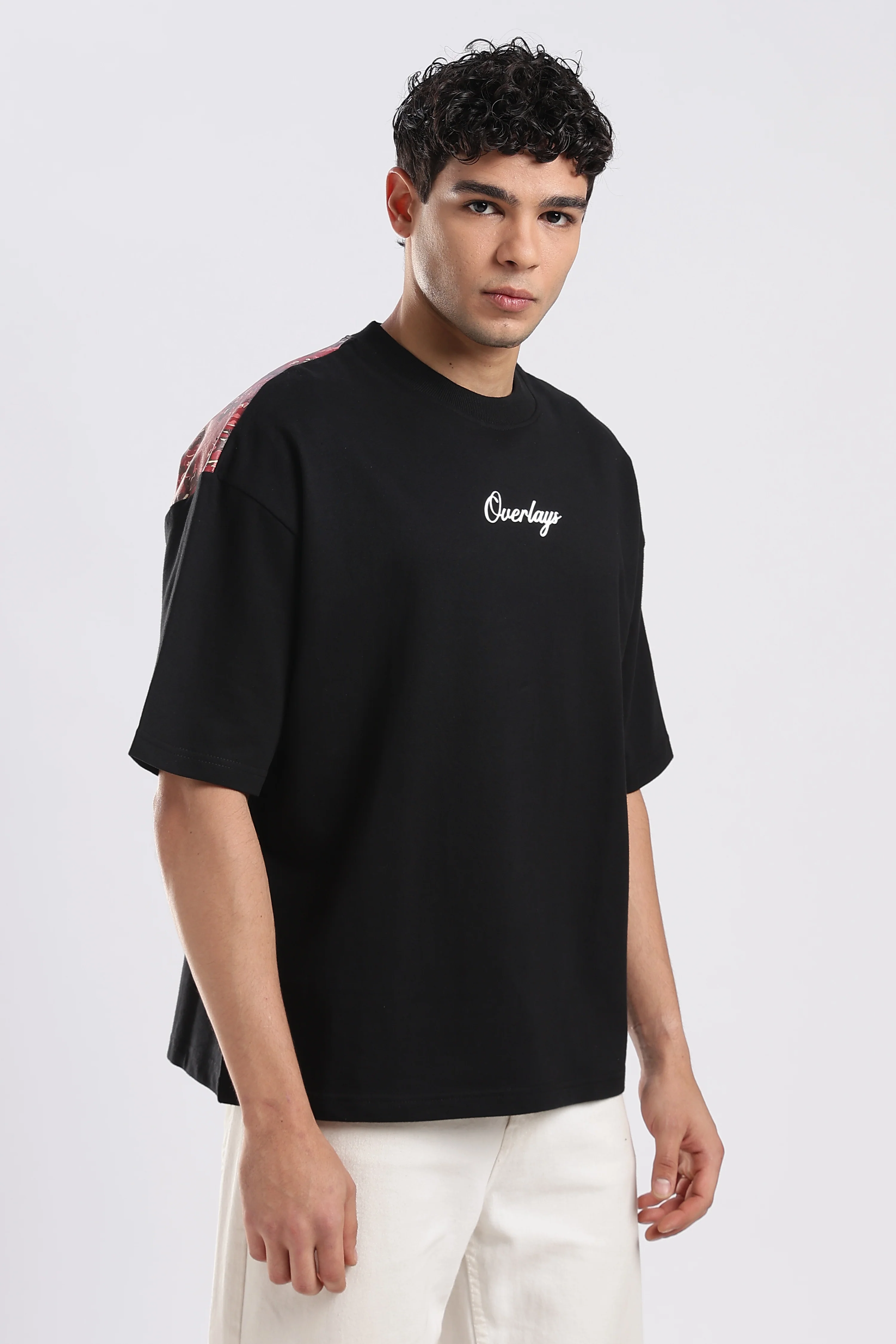 Carpedian Black Oversized Tshirt - Image 17