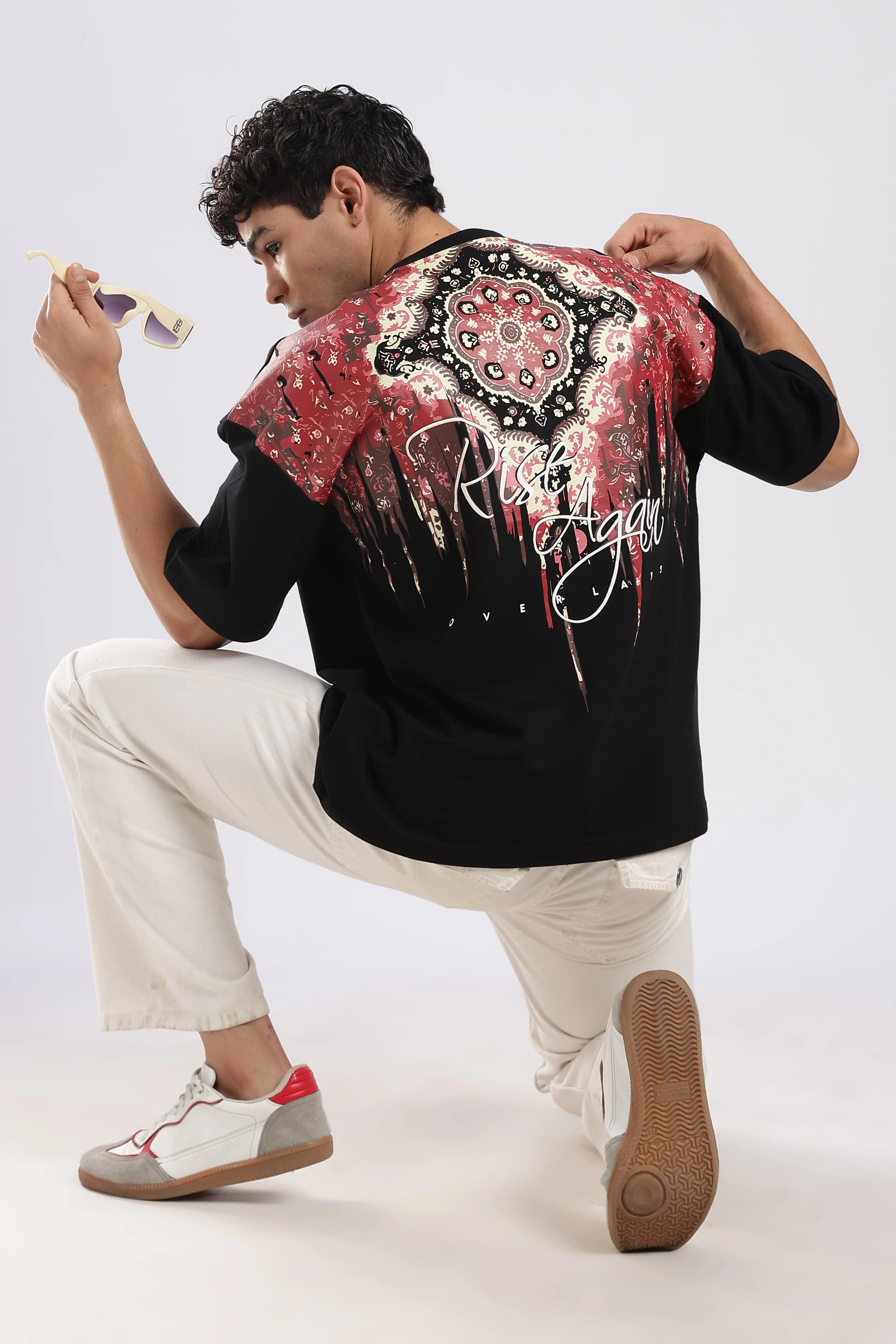 Carpedian Black Oversized Tshirt - Image 18