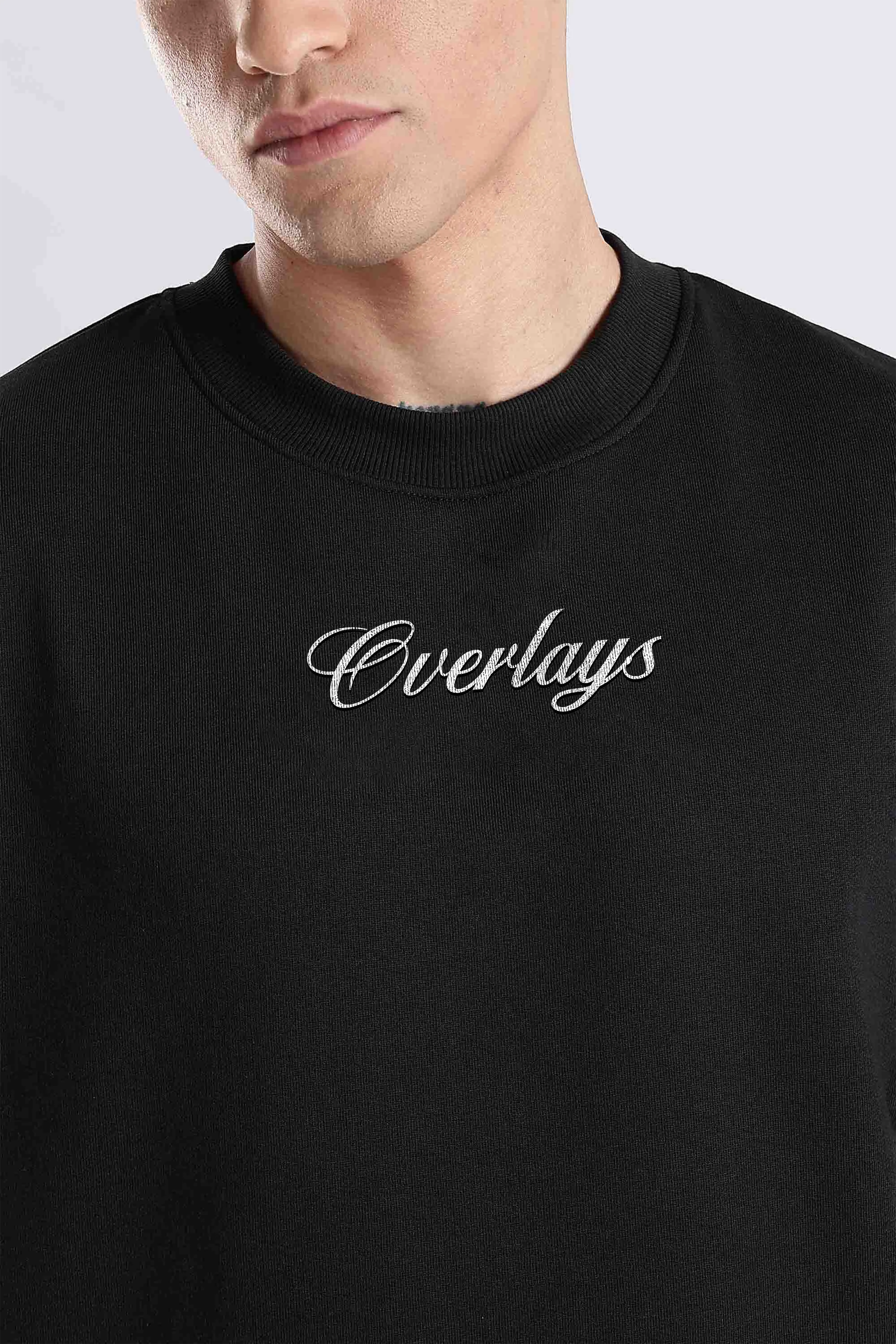 Carpedian Black Oversized Tshirt - Image 9