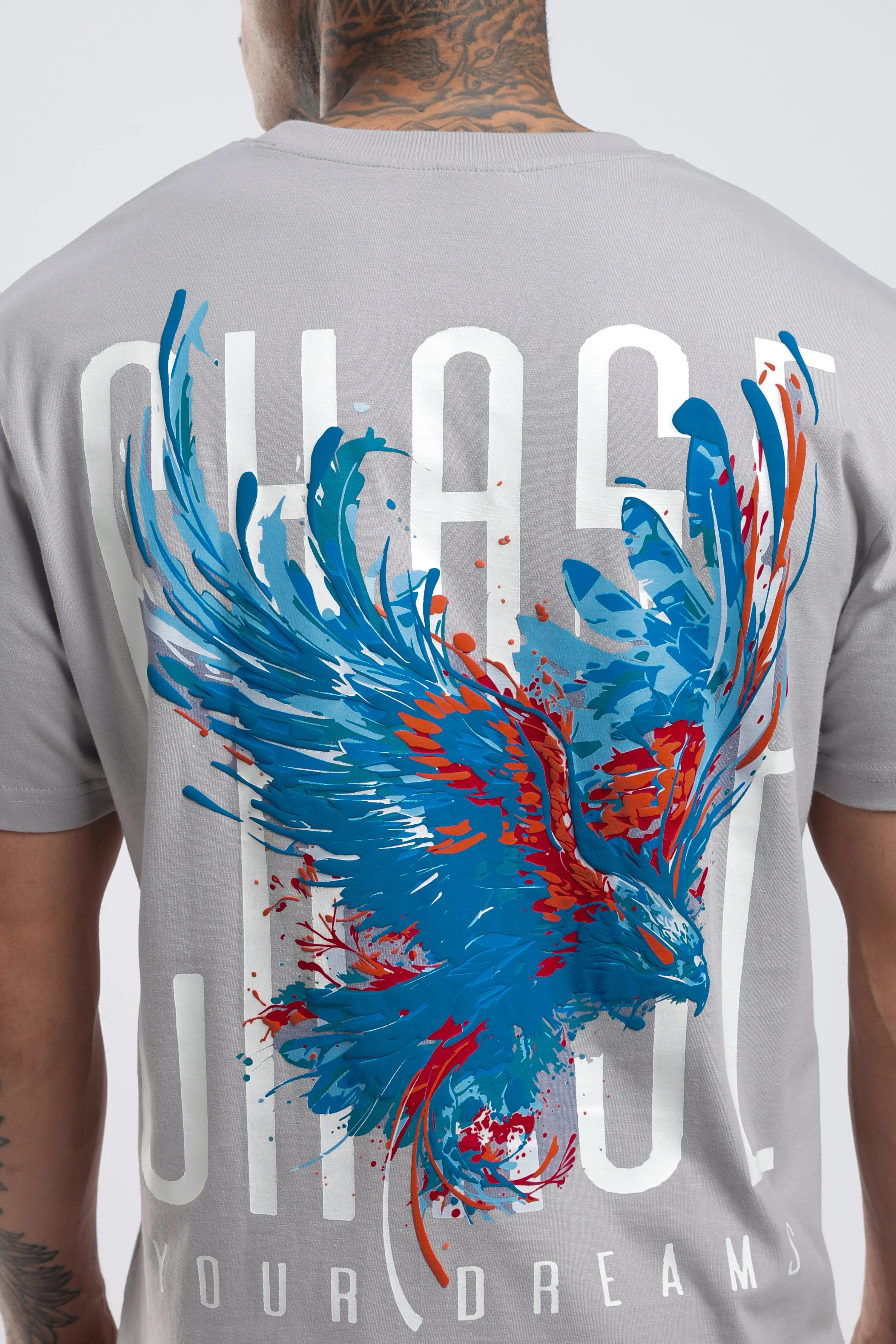Chase Grey Relaxed Fit T-Shirt - Image 10