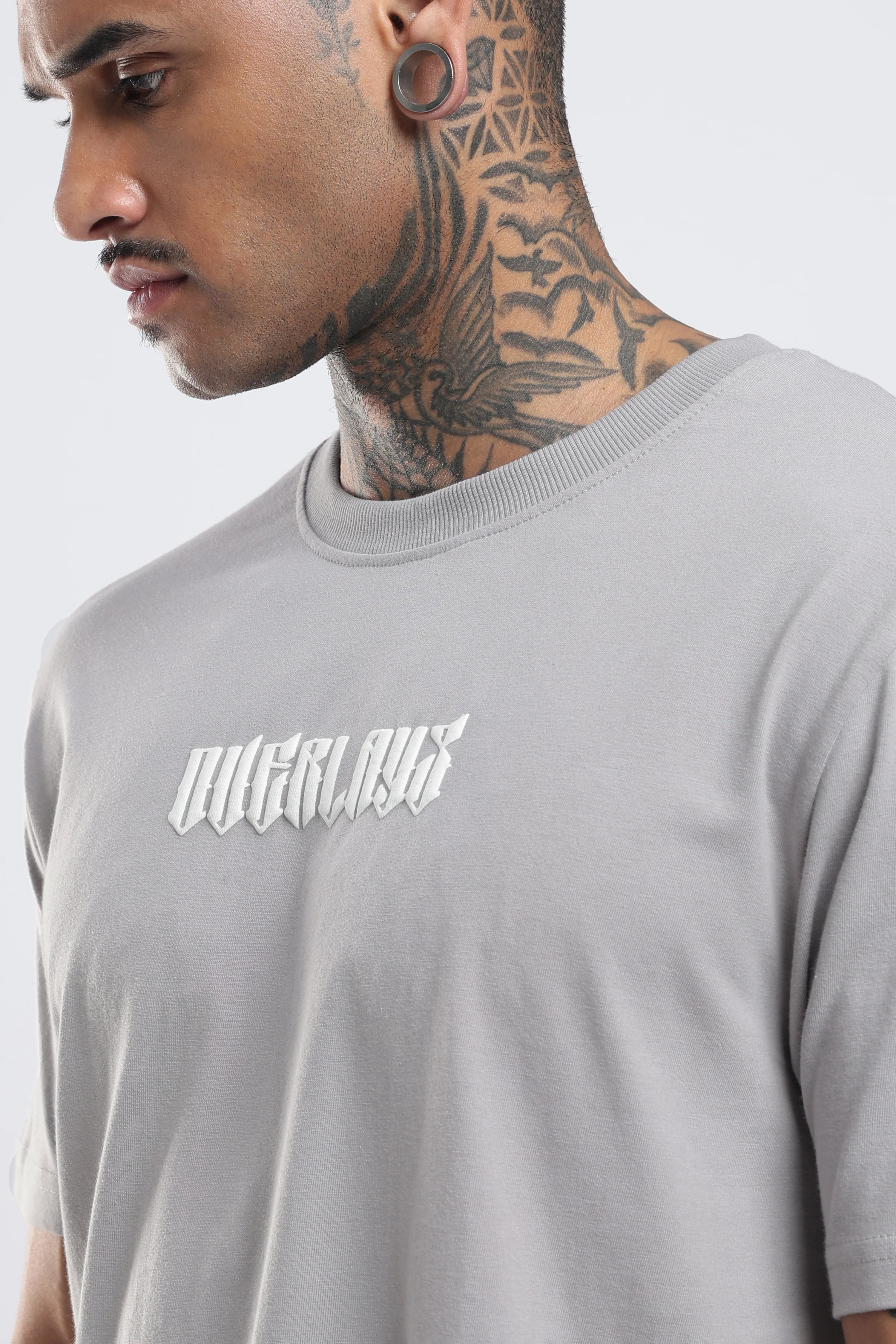 Chase Grey Relaxed Fit T-Shirt - Image 11