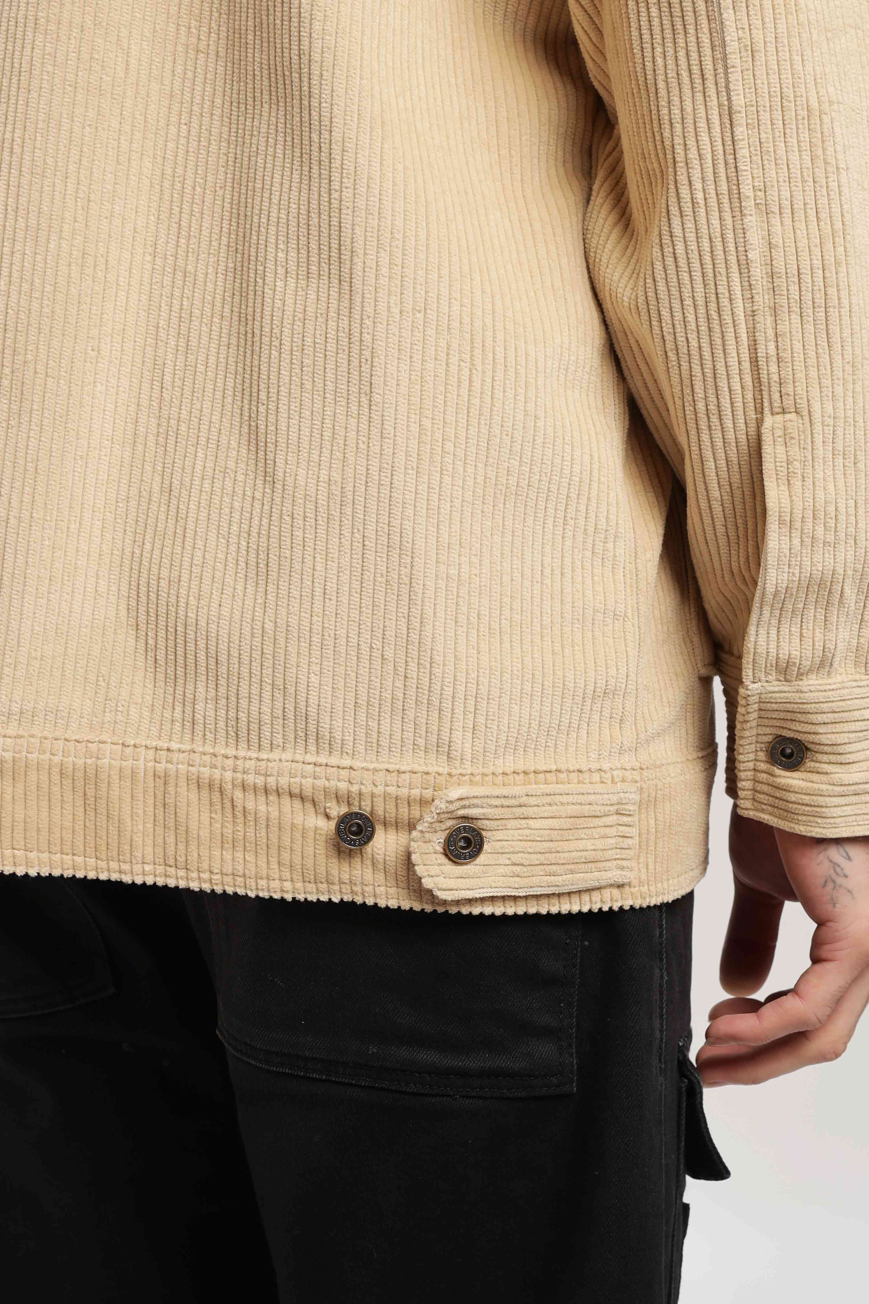 Fawn Textured Corduroy Shaket - Image 12