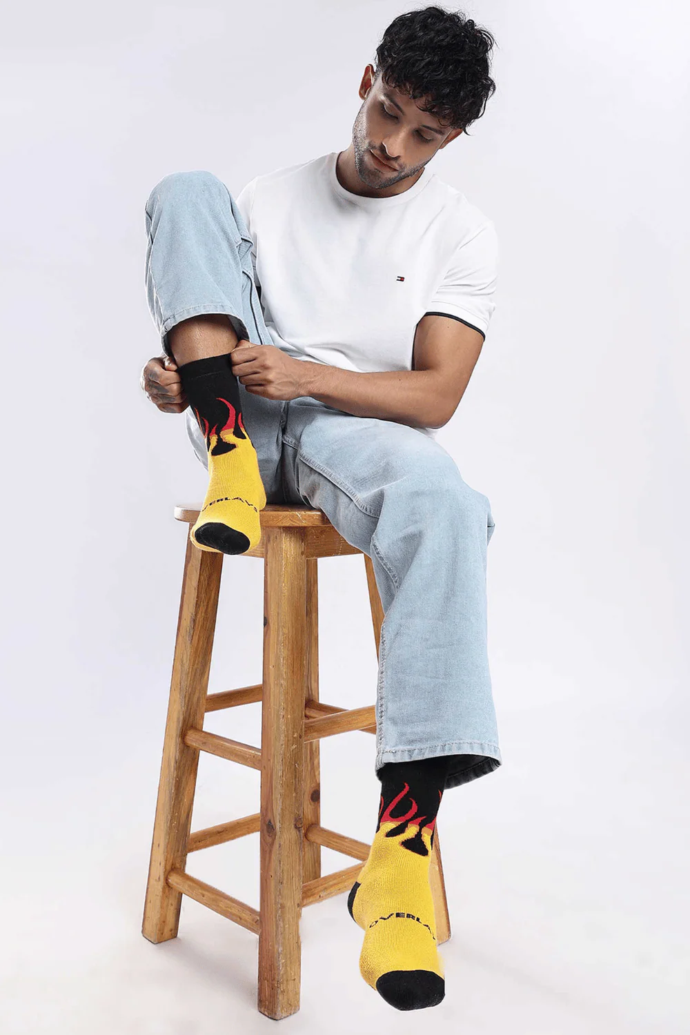 Limitless Socks Flame Yellow - Image 7