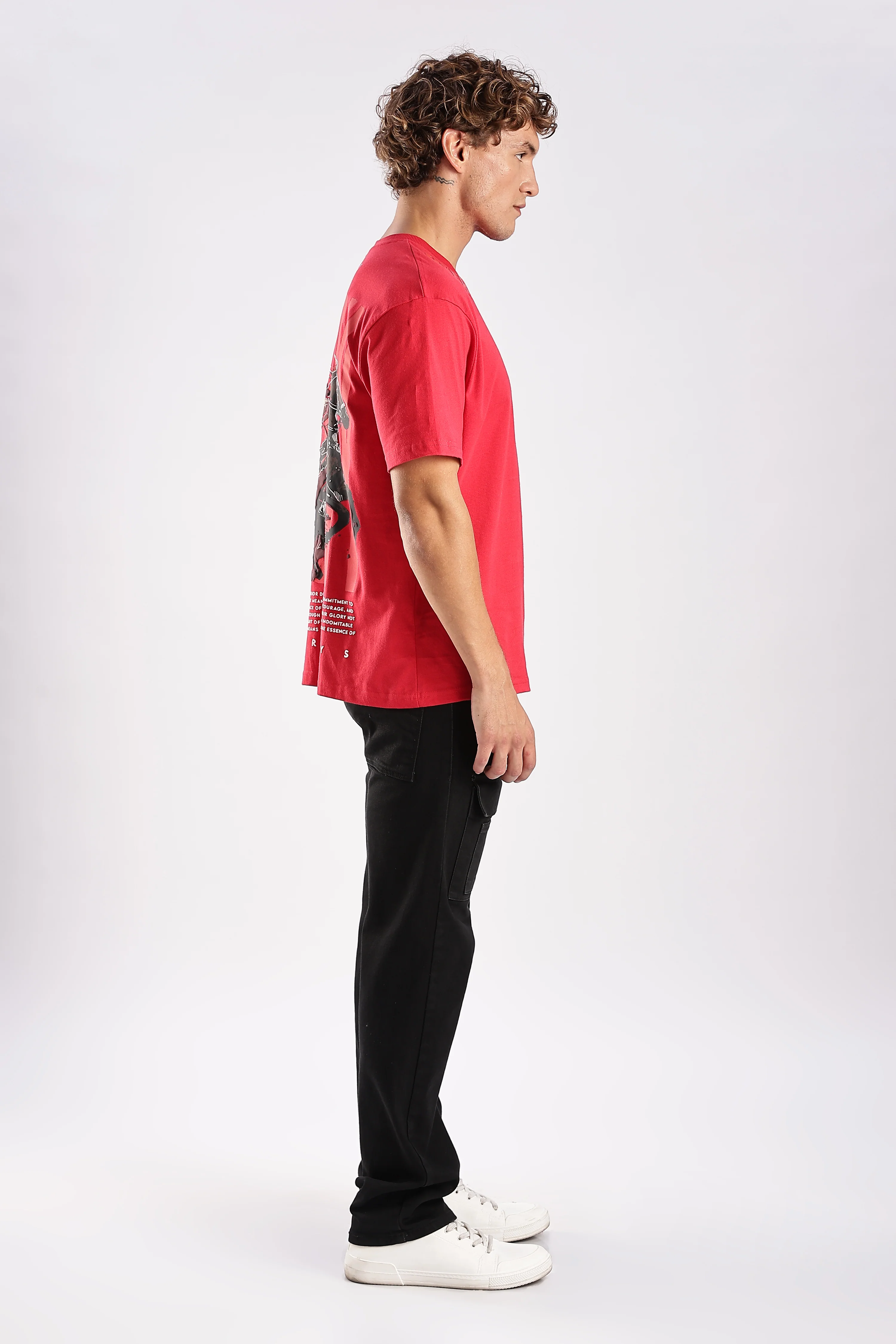Glory Arc Relaxed Fit T-Shirt - 100% Cotton - Image 10