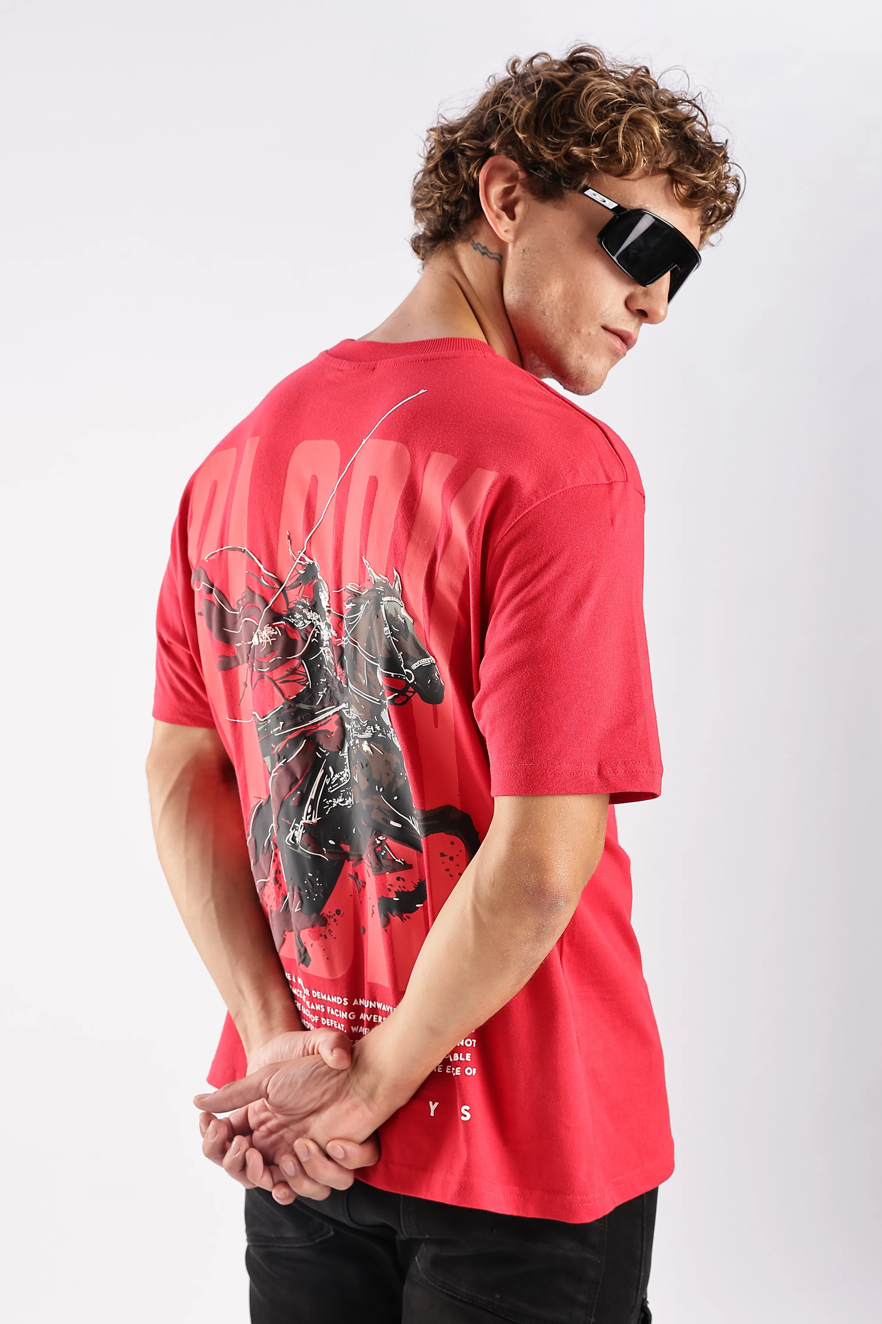 Glory Arc Relaxed Fit T-Shirt - 100% Cotton - Image 11