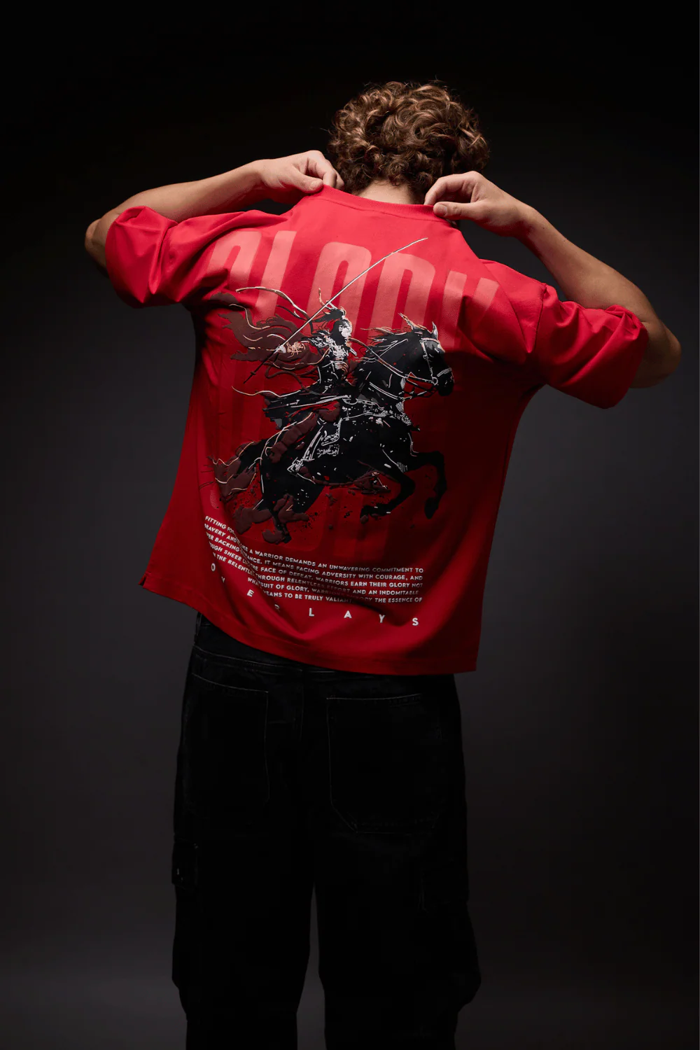 Glory Arc Relaxed Fit T-Shirt - 100% Cotton - Image 6