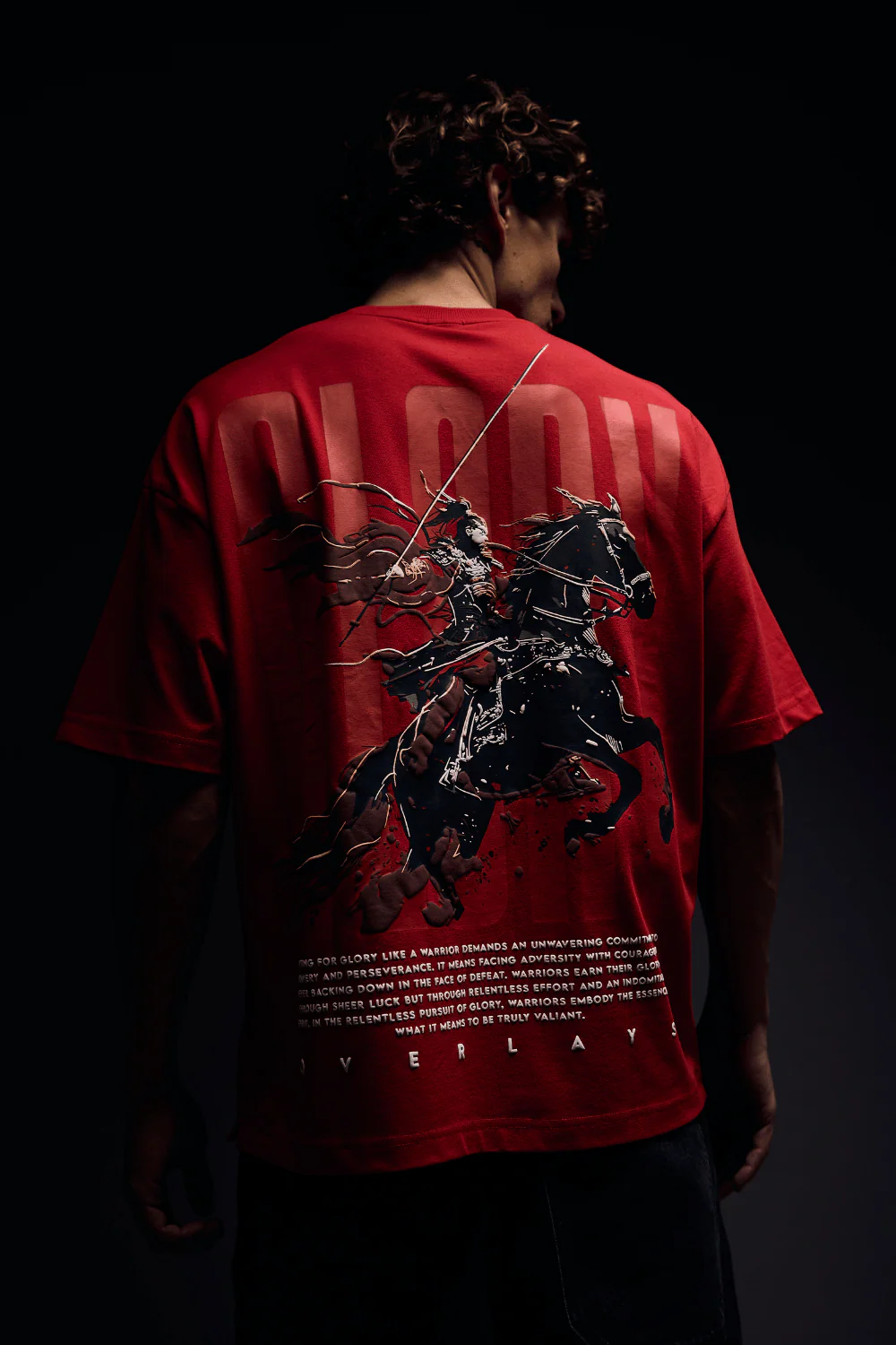 Glory Arc Relaxed Fit T-Shirt - 100% Cotton - Image 7
