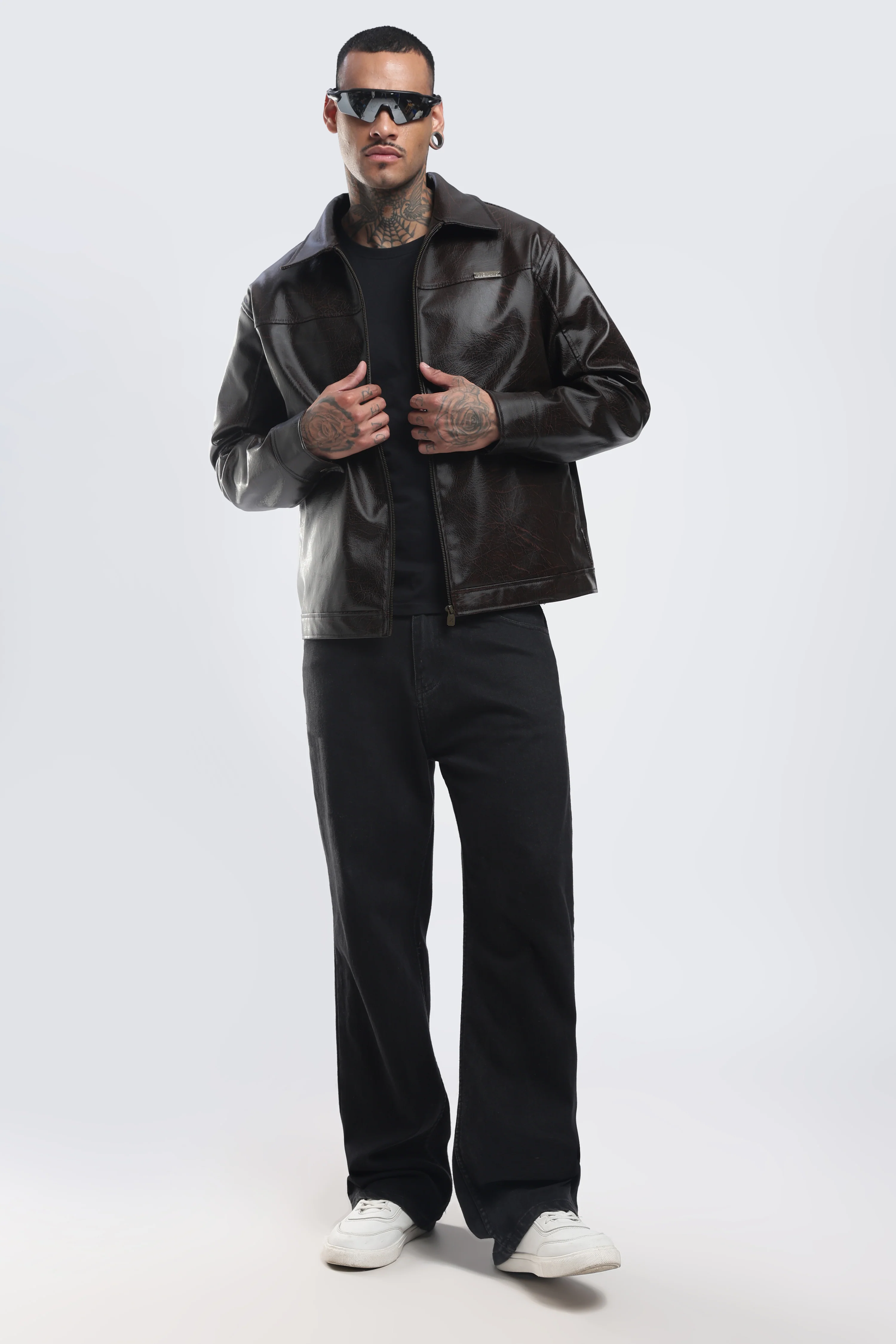 Hazel Miler Brown Textured Jacket - Image 5