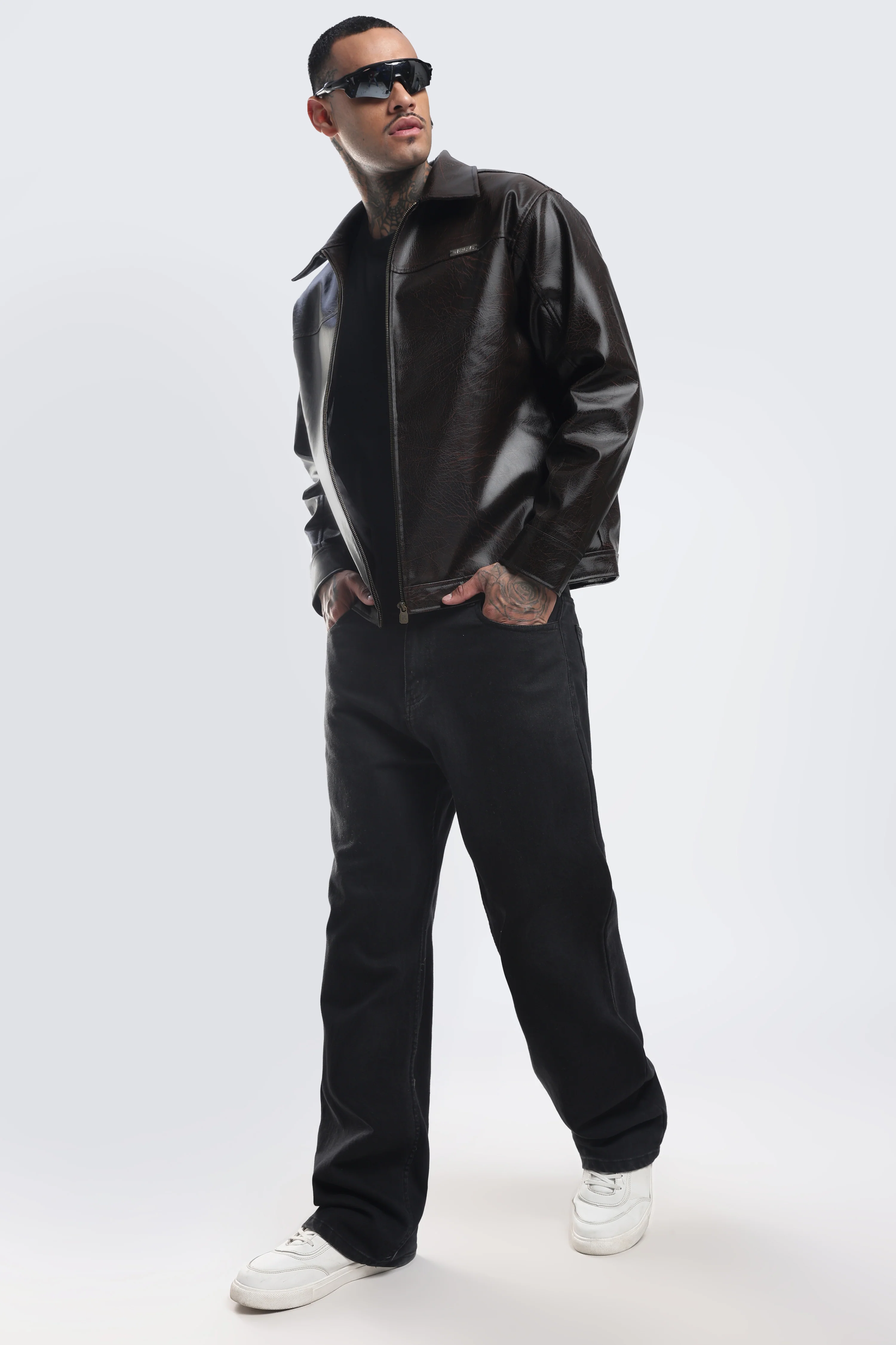 Hazel Miler Brown Textured Jacket - Image 6