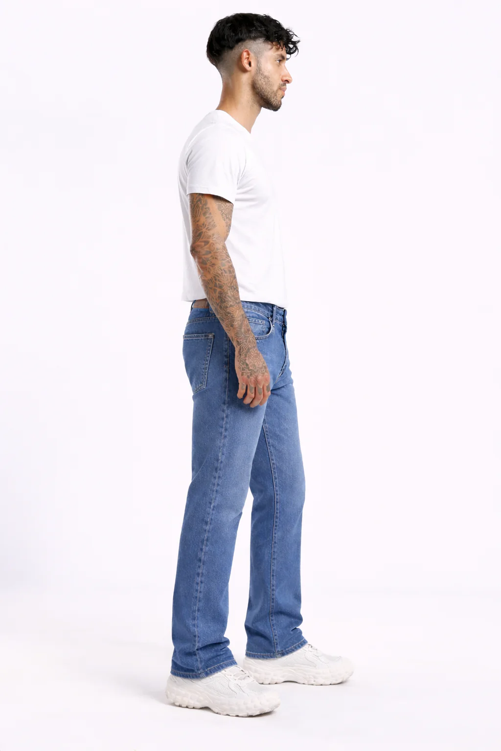 Indigo Drift Blue Vintage Washed Cargo - Image 3
