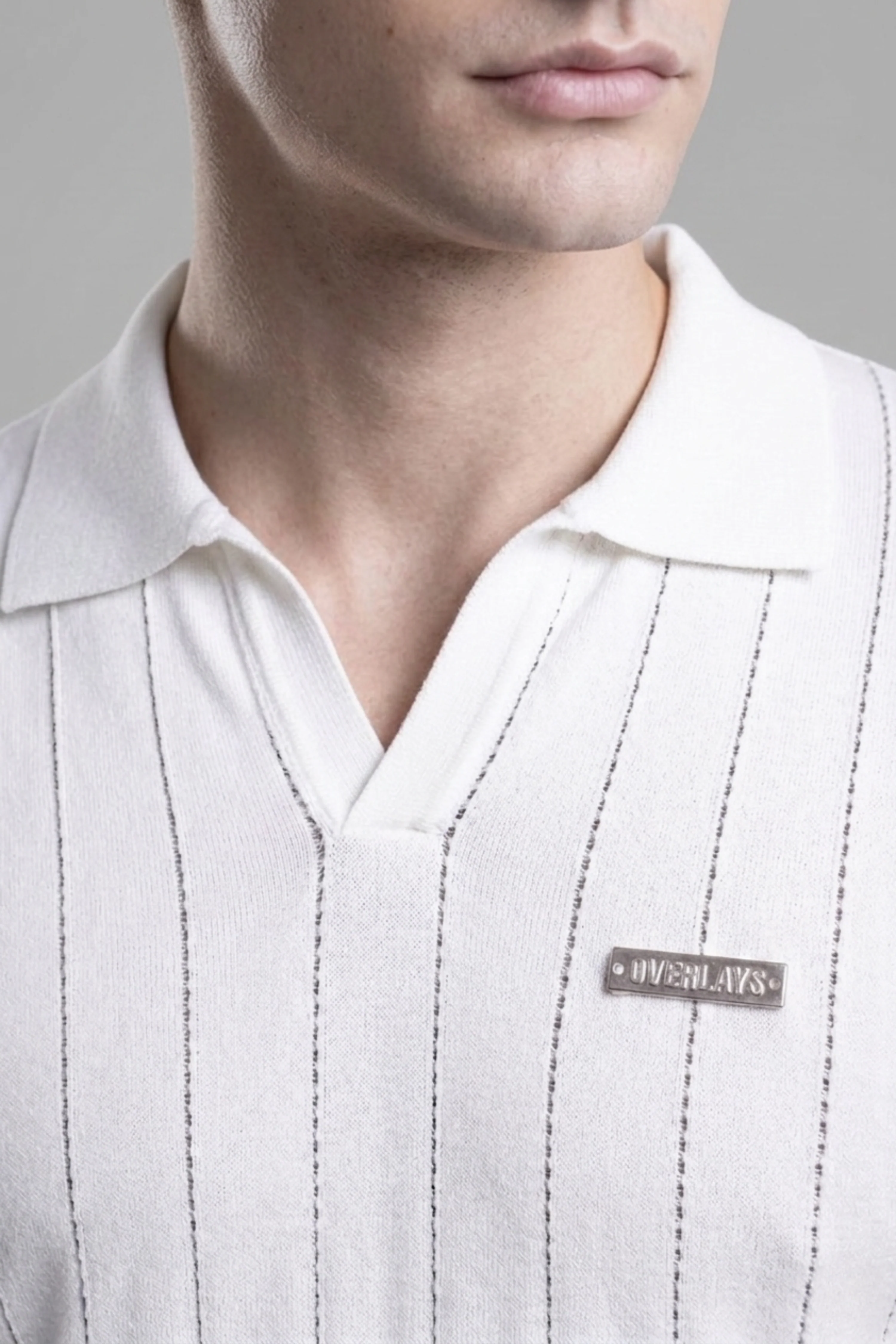 Ivory Crest White Regular Fit Polo - Image 2