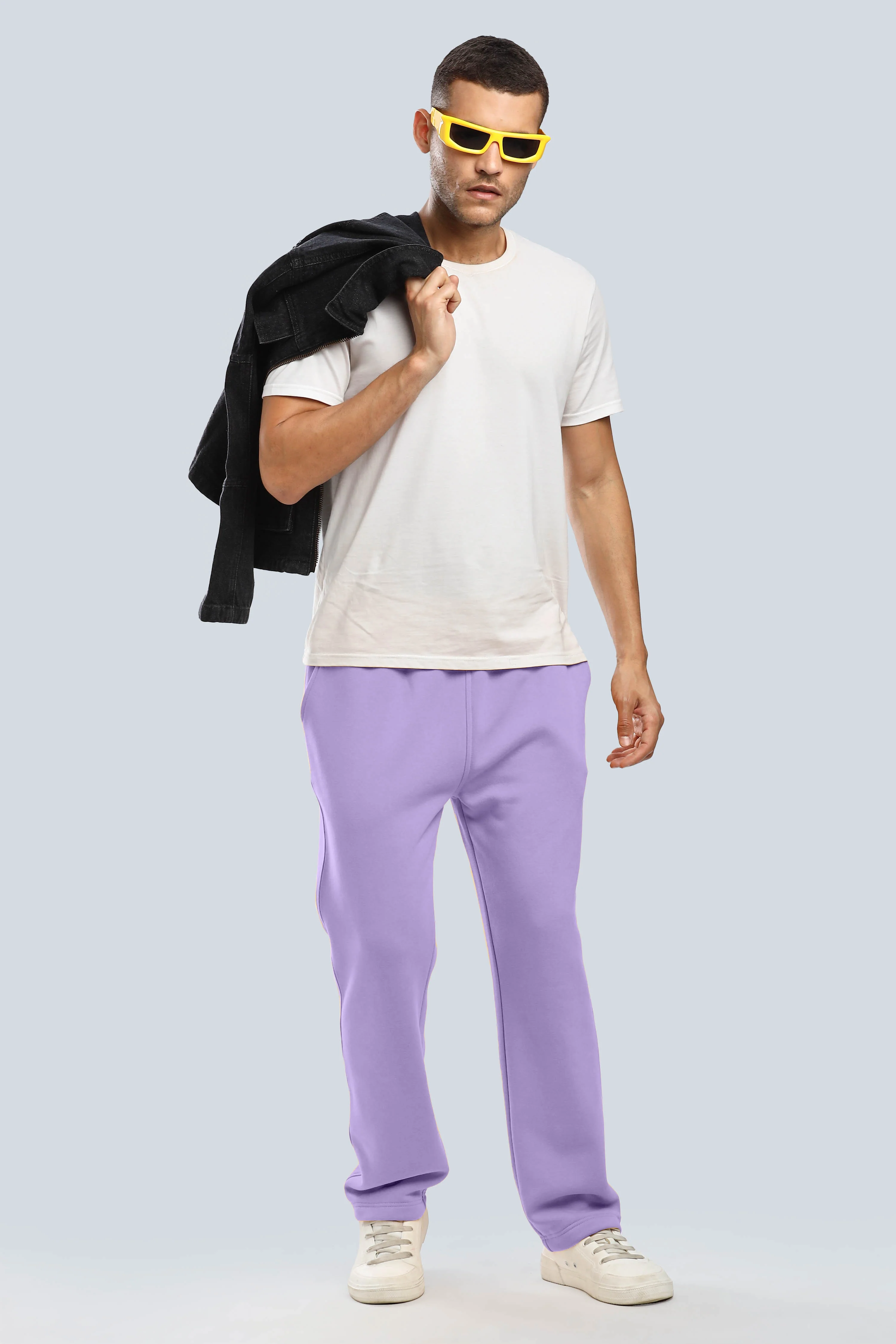 Lavender Heavy Weight Straight Fit Jogger - Image 11