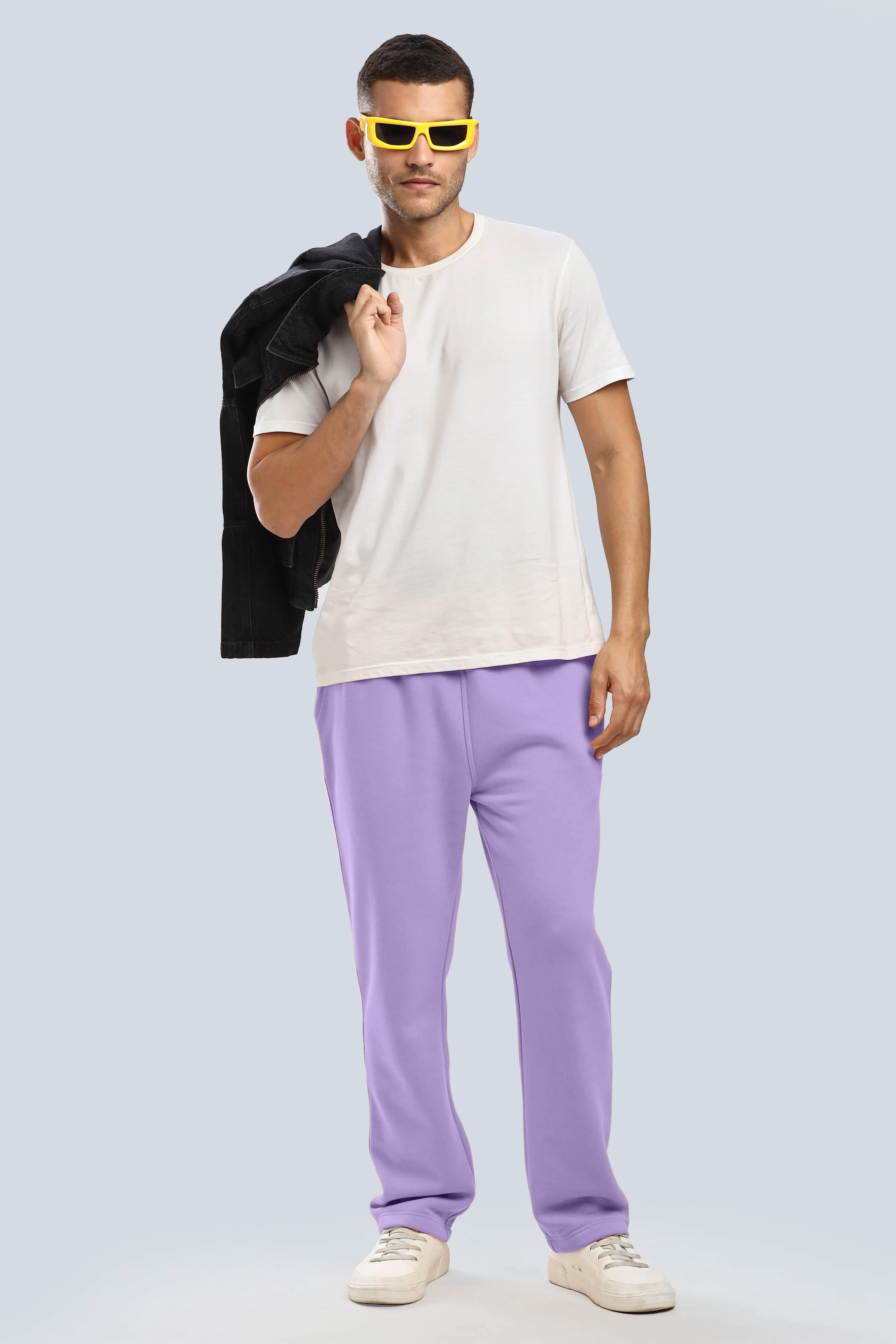 Lavender Heavy Weight Straight Fit Jogger - Image 7