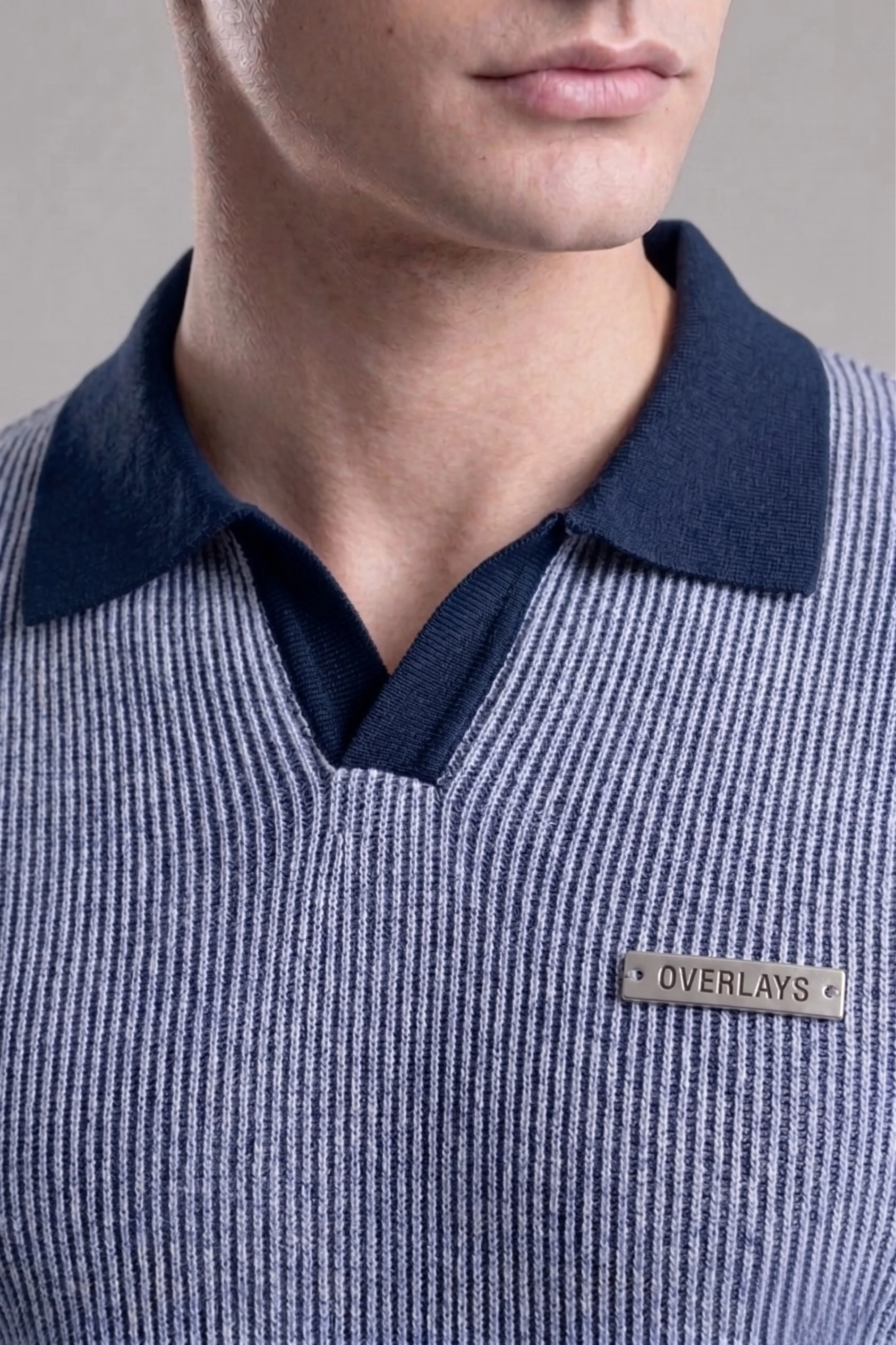 Midnight Slate Navy Regular Fit Polo - Image 2