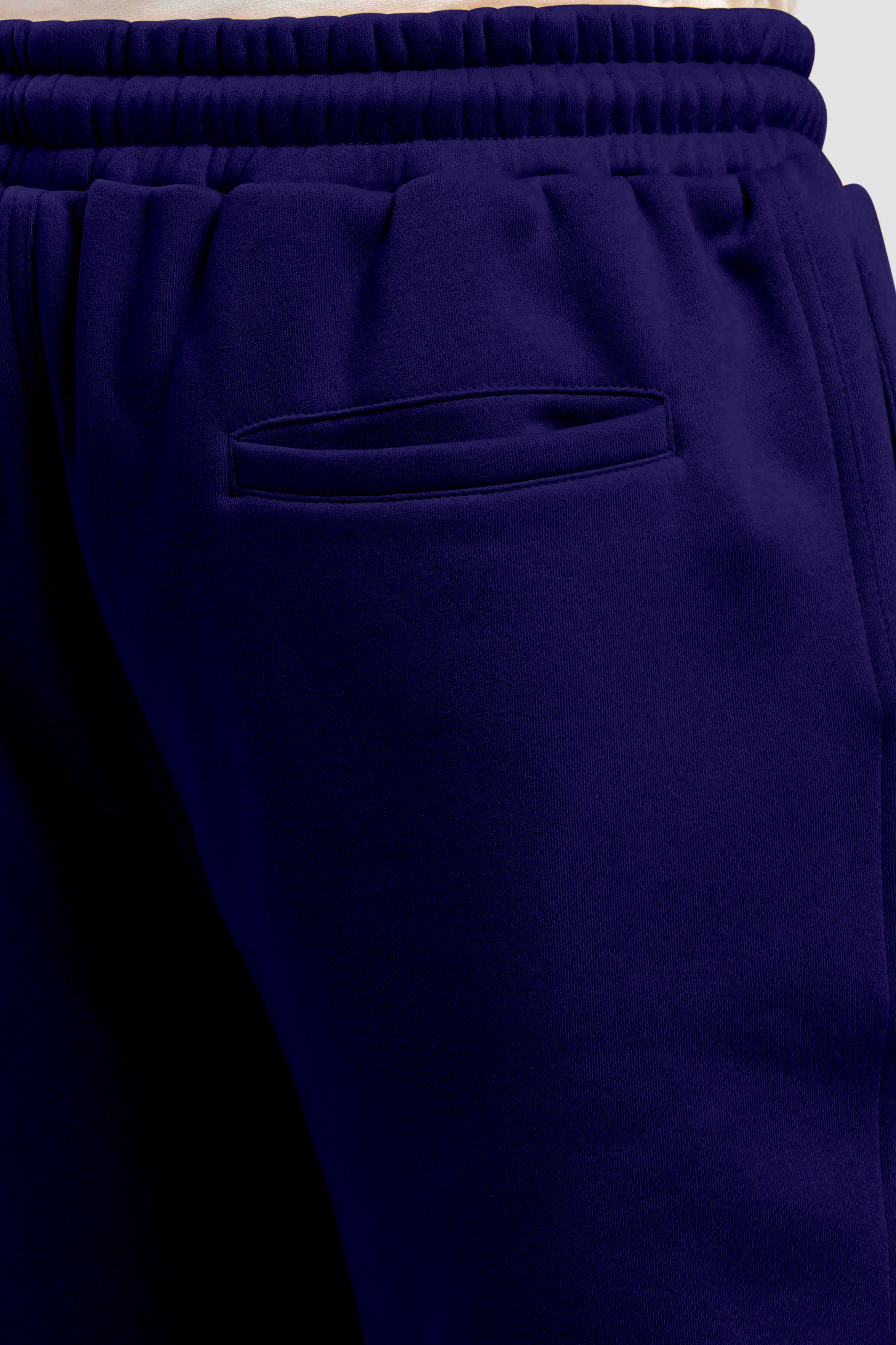 Navy Heavy Weight Straight Fit Jogger - Image 5