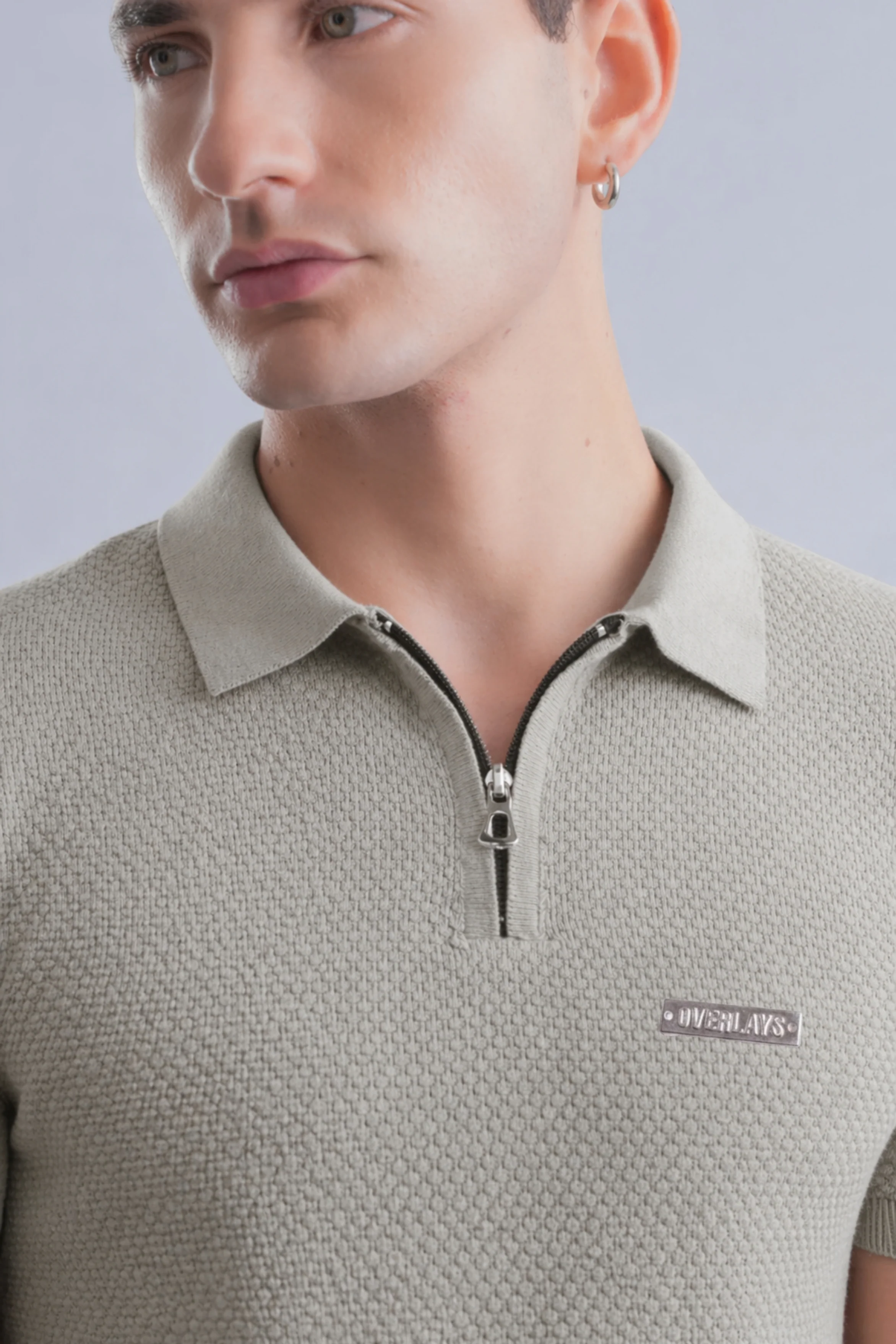 Sahara Drift Tan Regular Fit Polo - Image 4