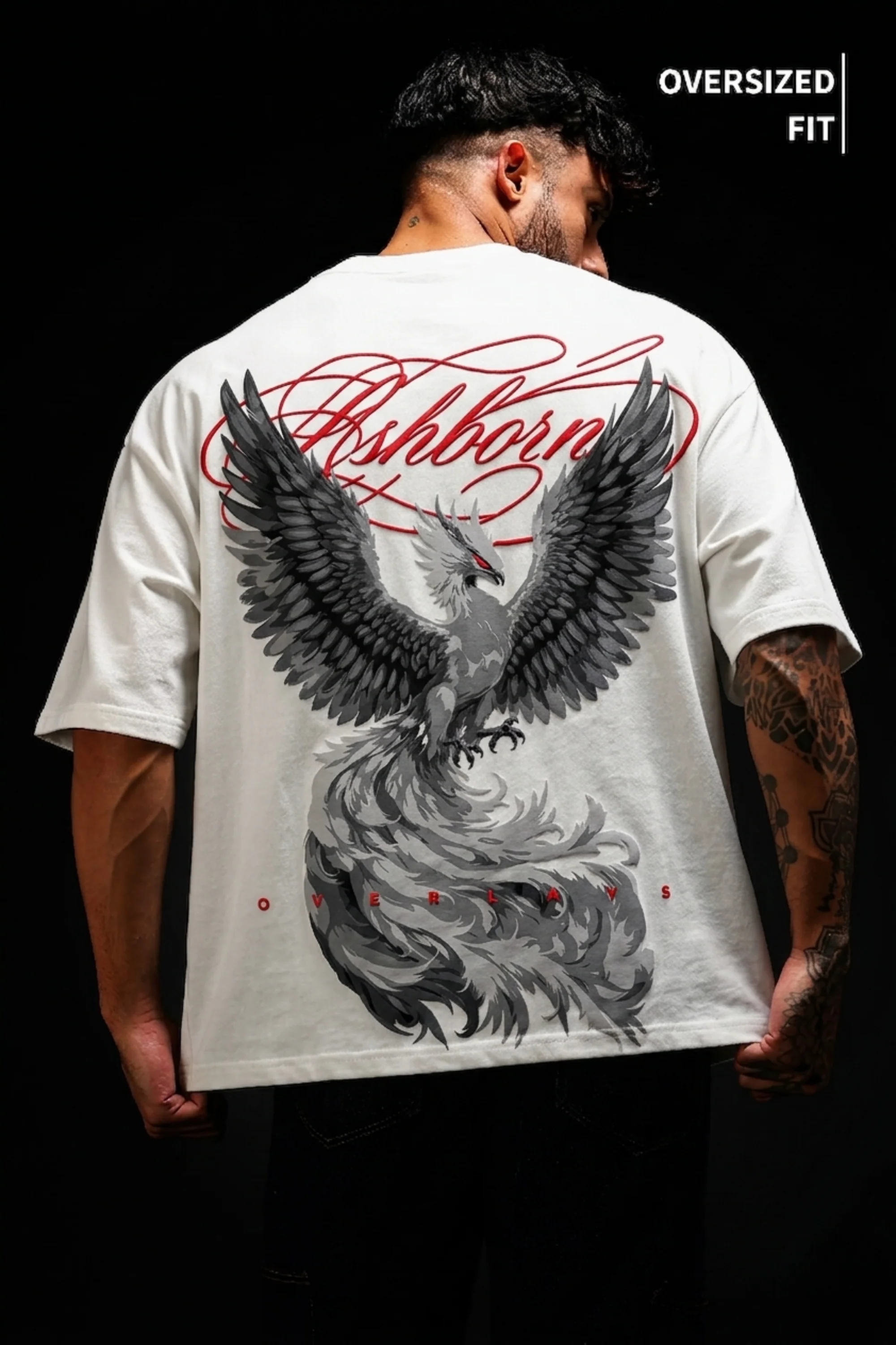 Shadow Phoneix Rise Oversized T-shirt