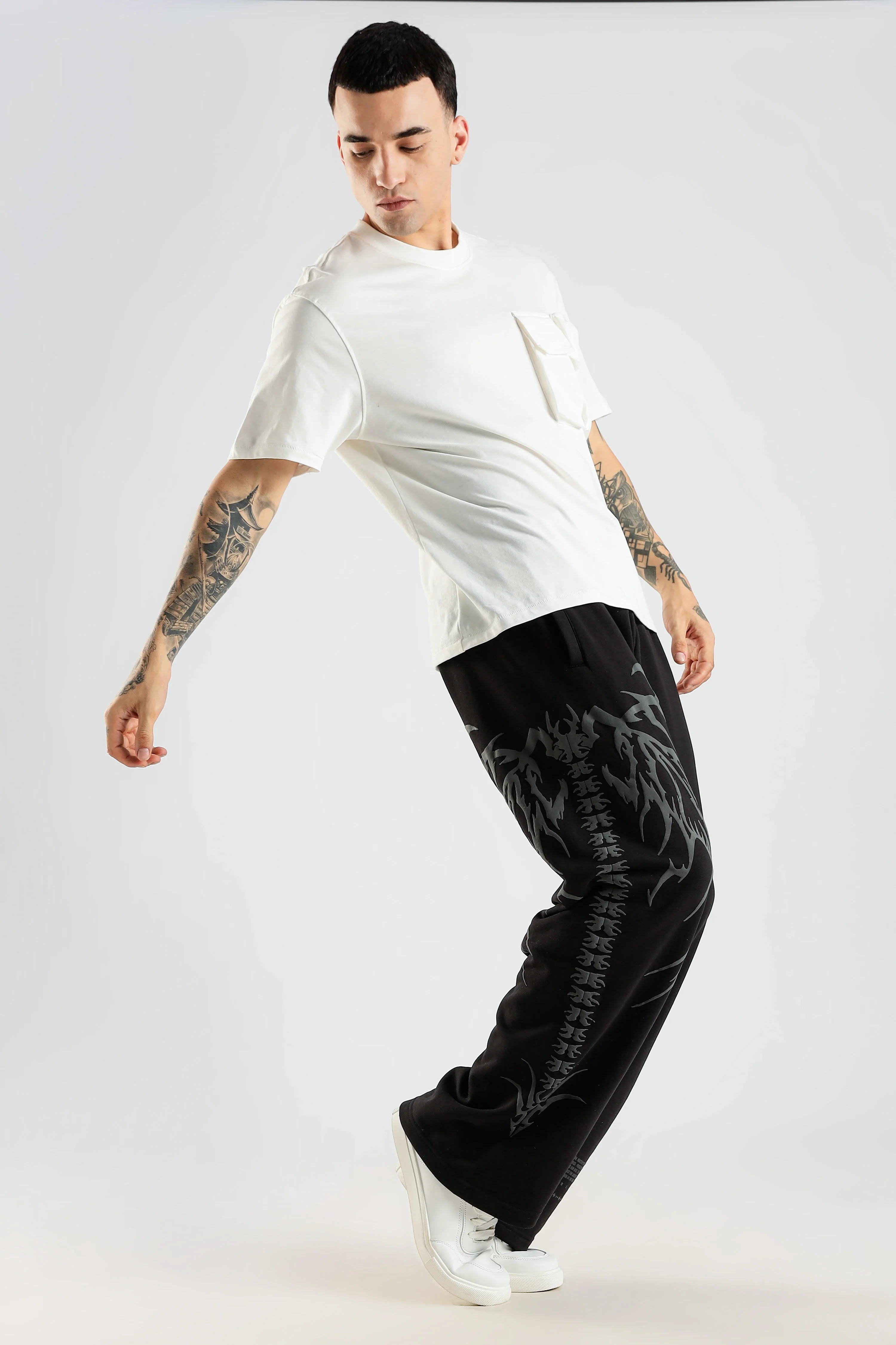 Shadow Wings Black Joggers - Image 14