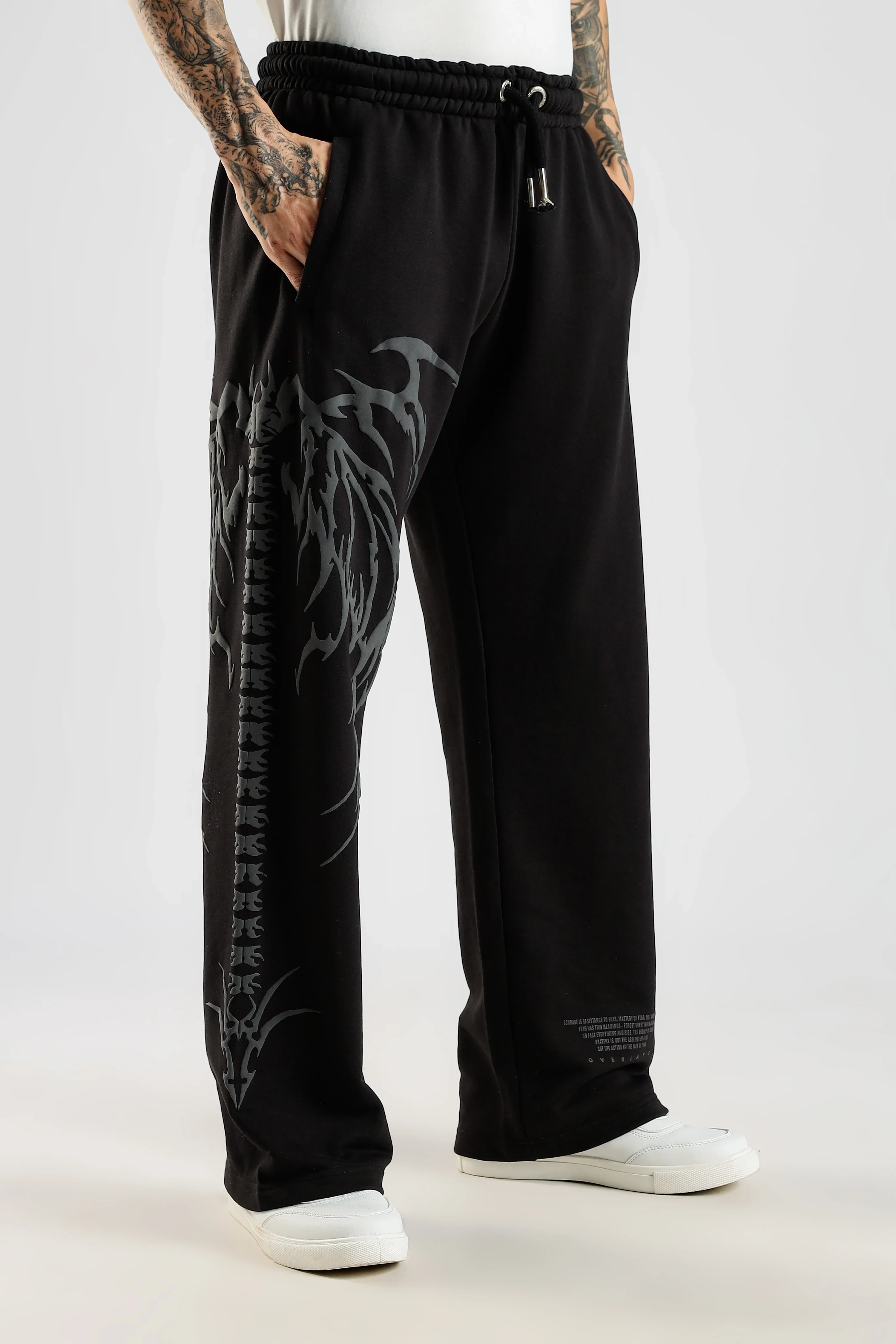 Shadow Wings Black Joggers - Image 3