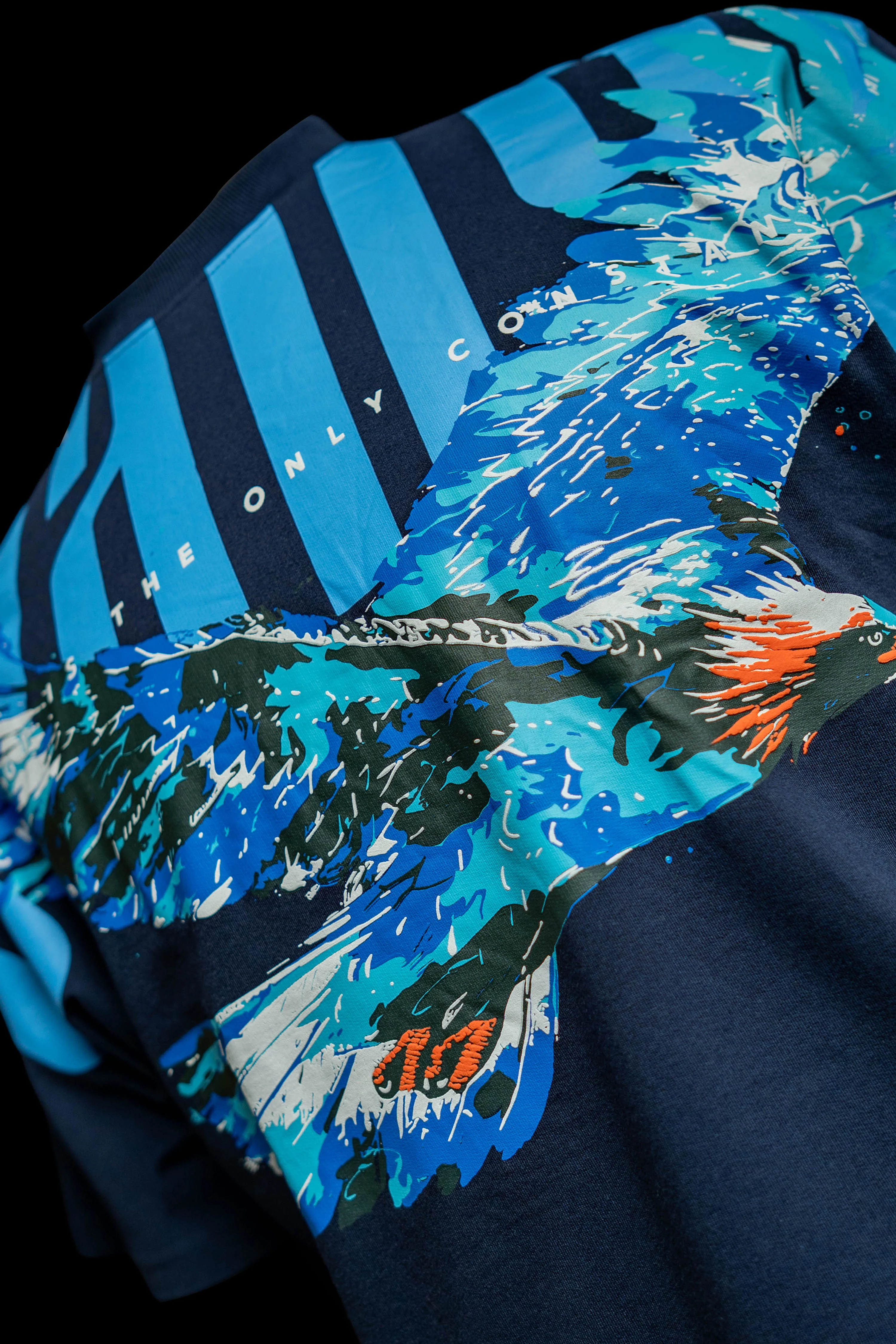 Sky Walker Navy Oversized T-Shirt - Image 14
