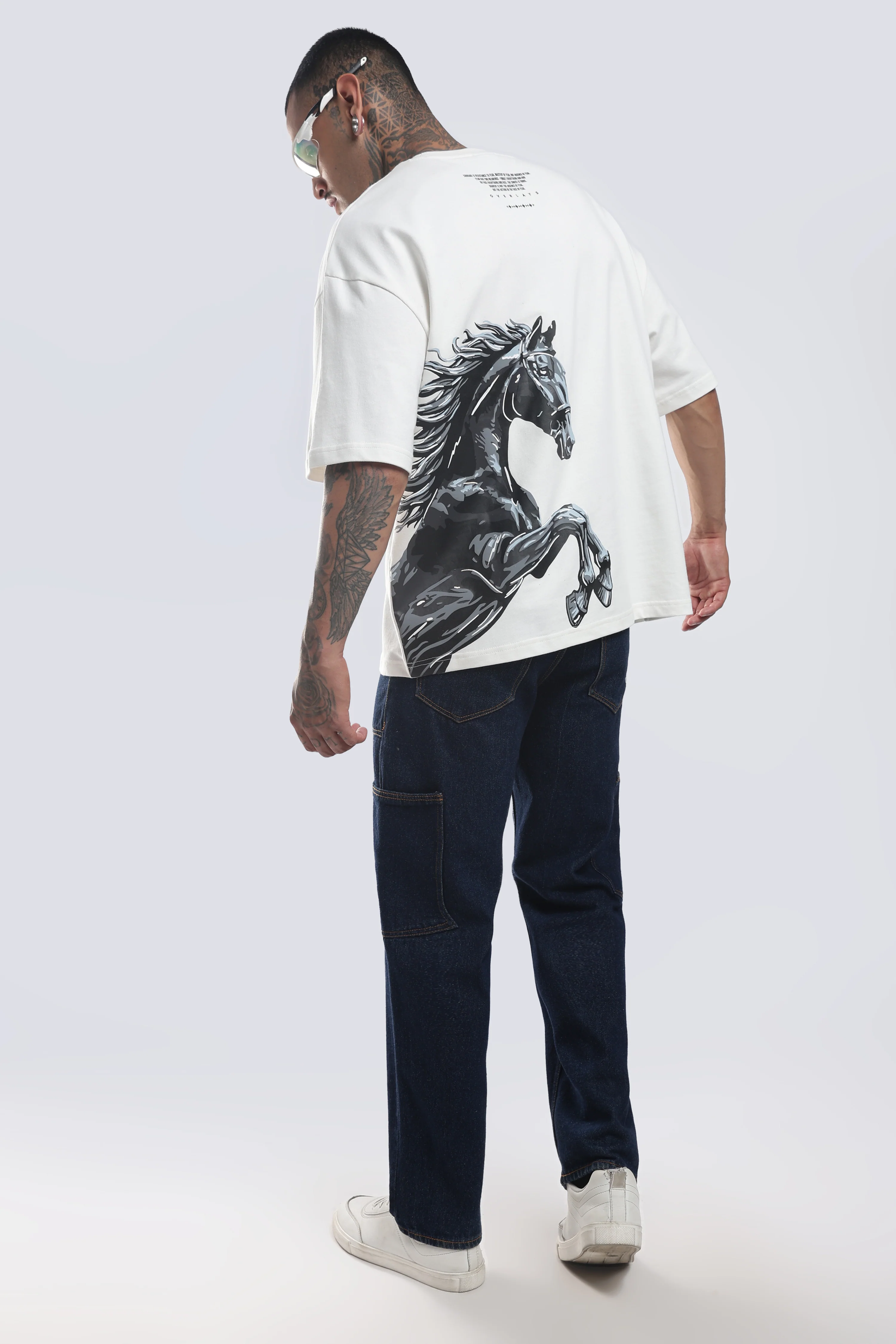Stallion Oversized T-shirt - Image 4