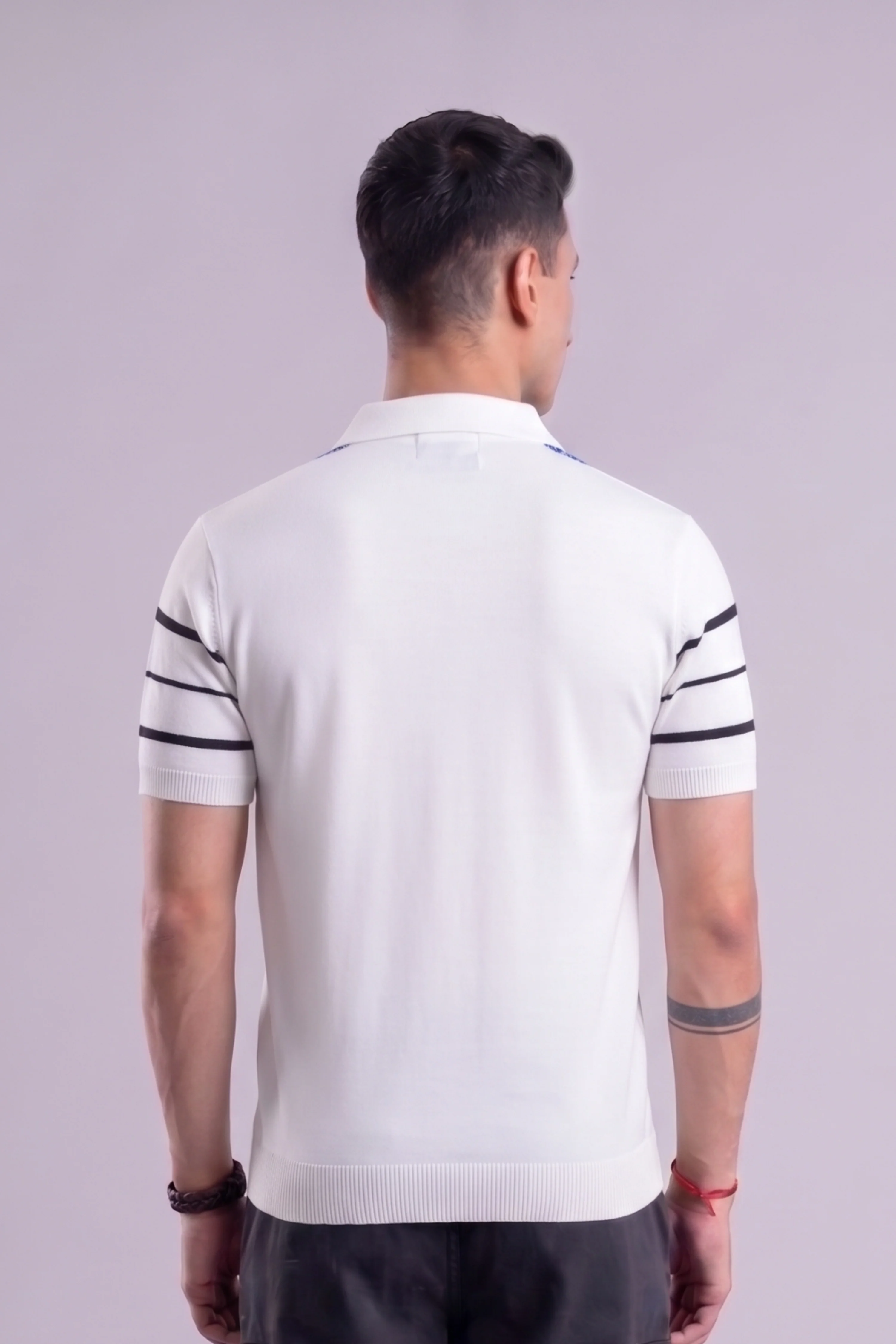 Sun Stripe Regular Fit Polo - Image 4