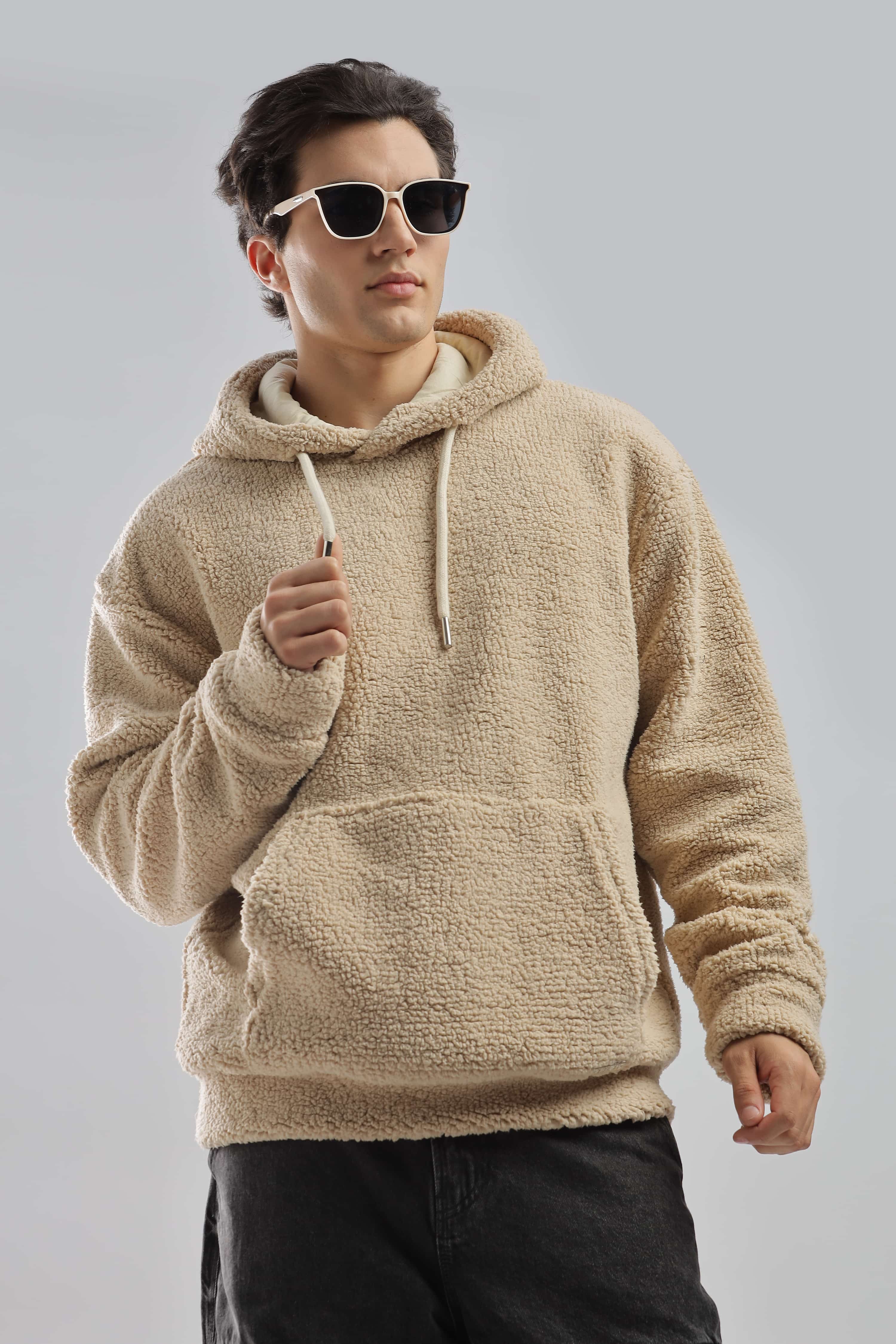 Ted Sherpa Oversized Hoodie - Image 15