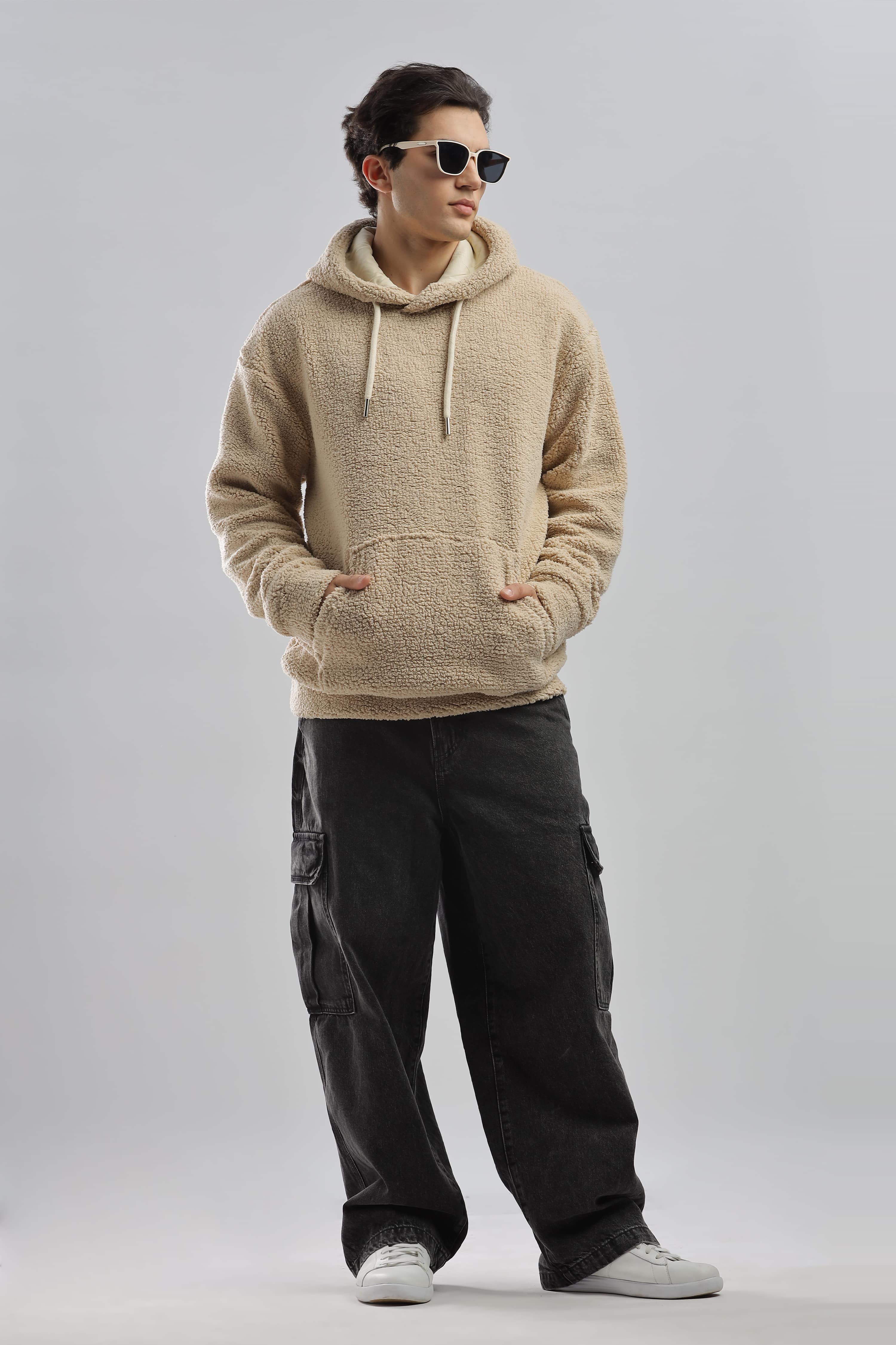 Ted Sherpa Oversized Hoodie - Image 16