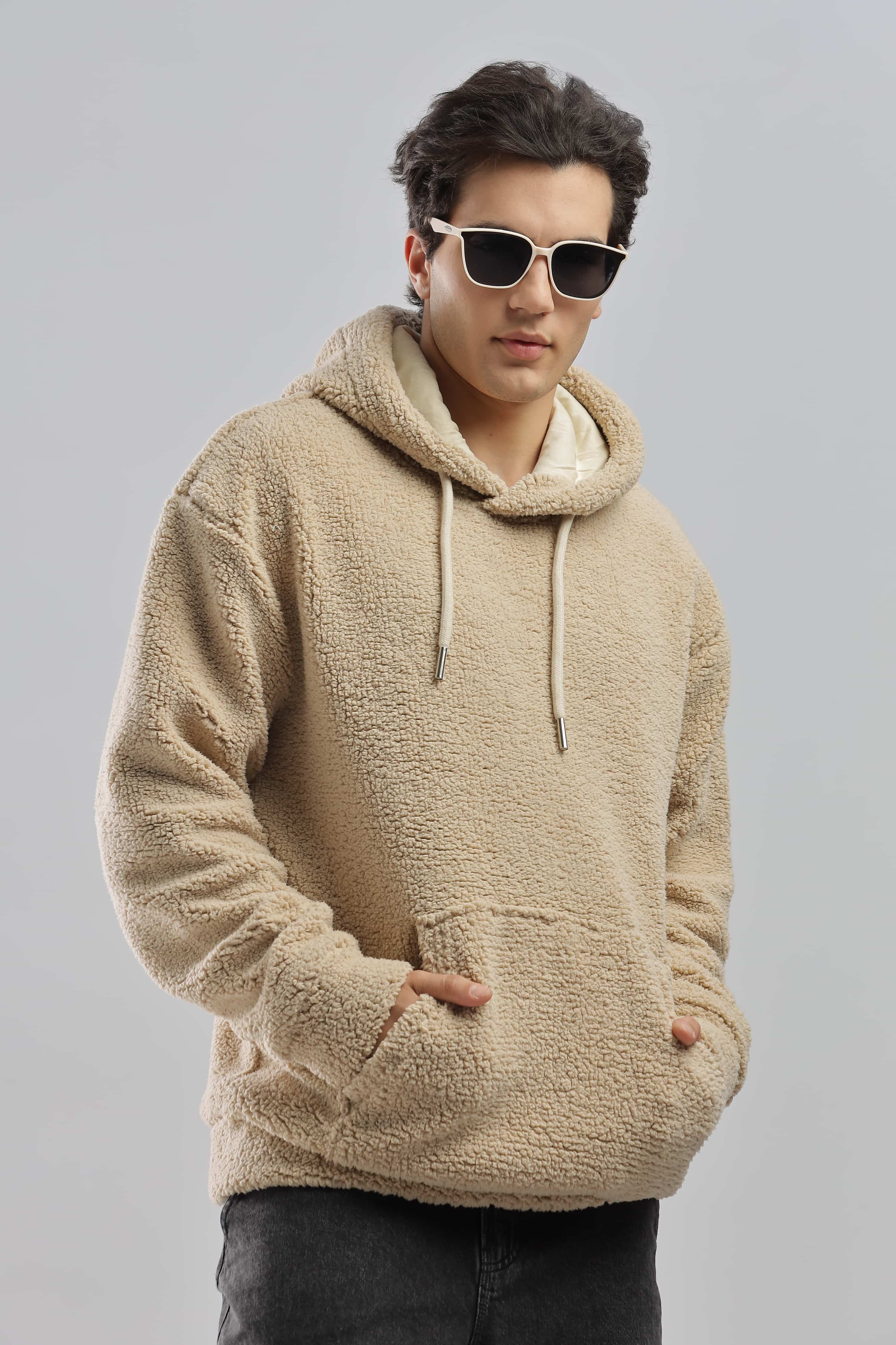 Ted Sherpa Oversized Hoodie - Image 17