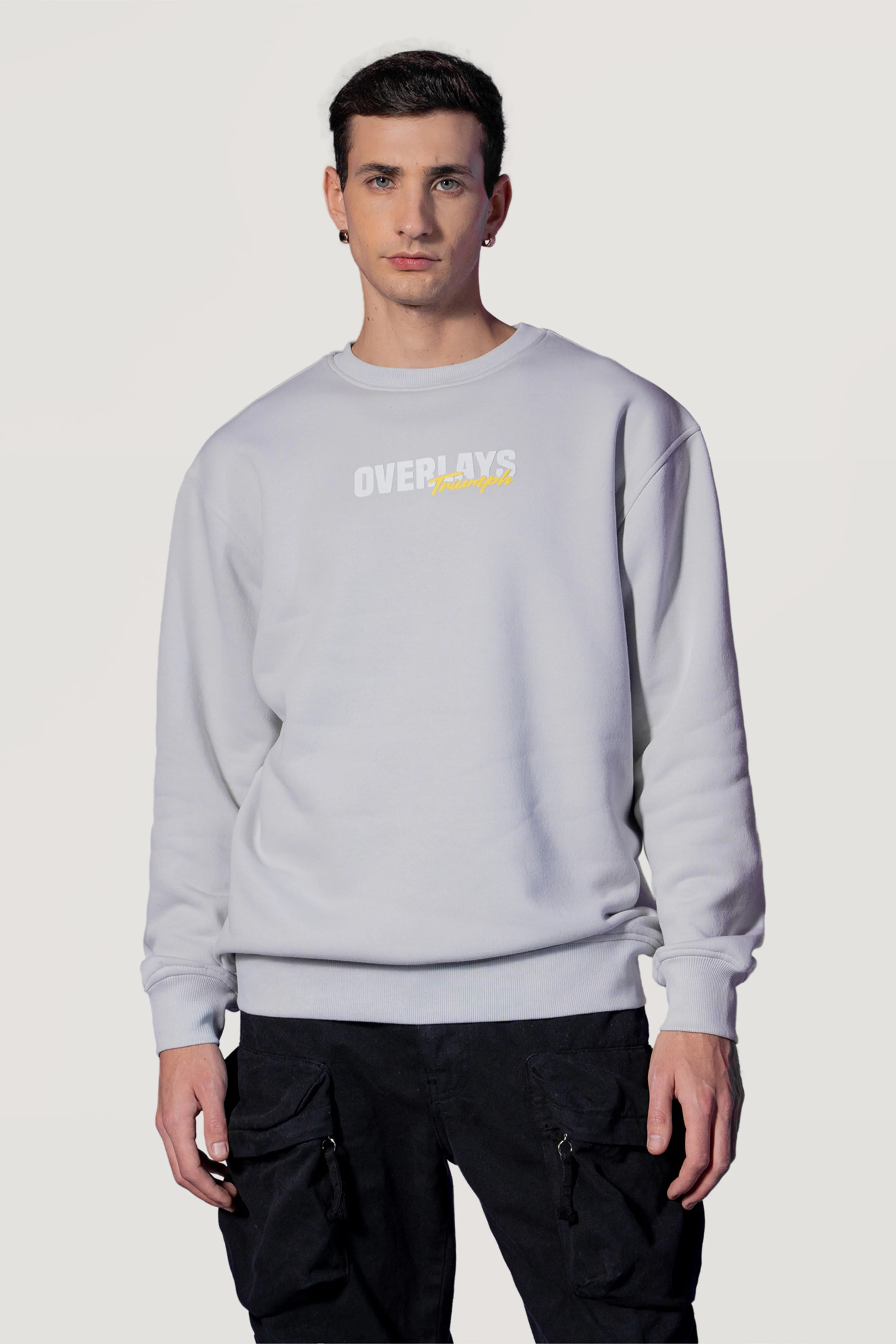 Trumph Grey Sweatshirt - Image 3