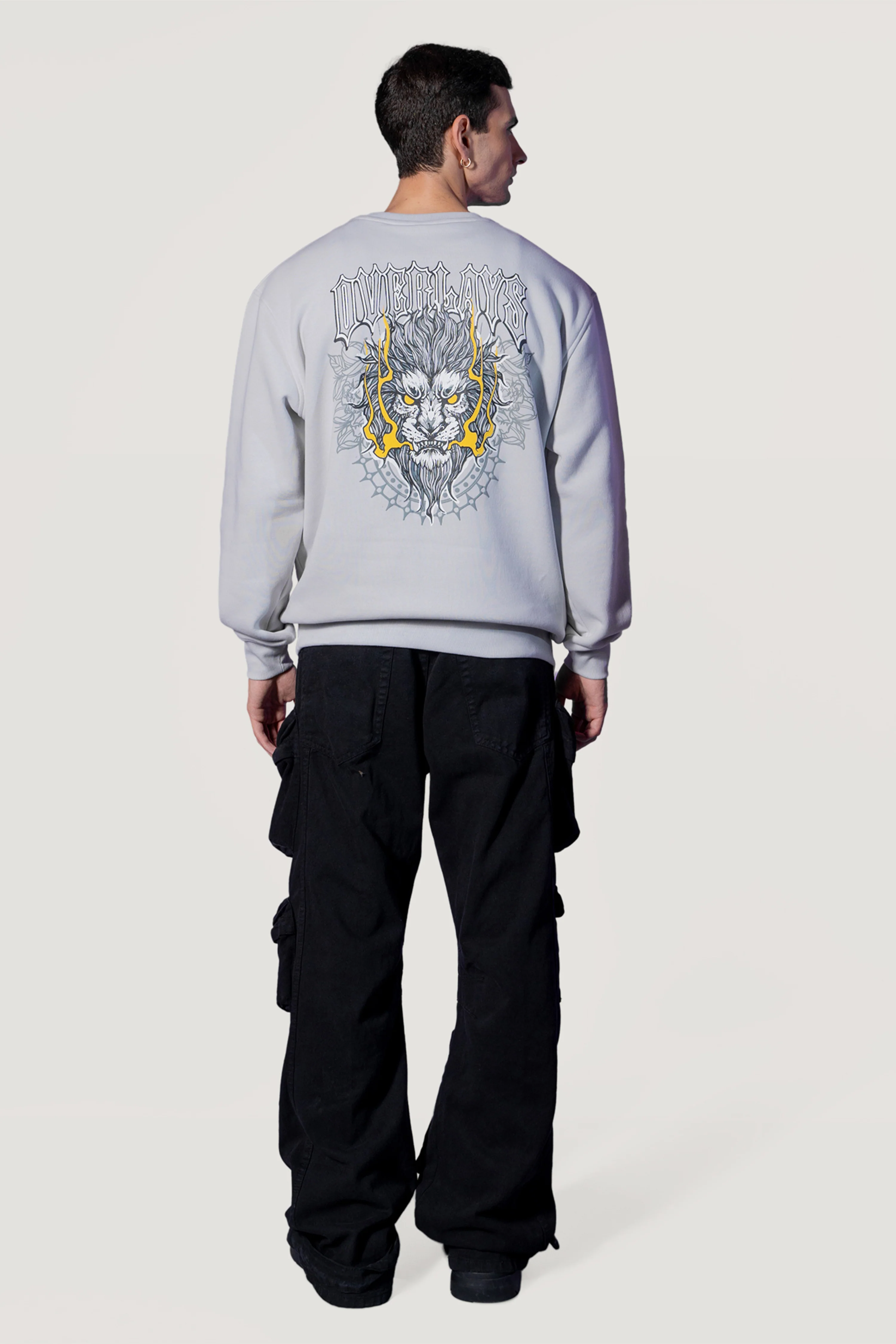 Trumph Grey Sweatshirt - Image 4