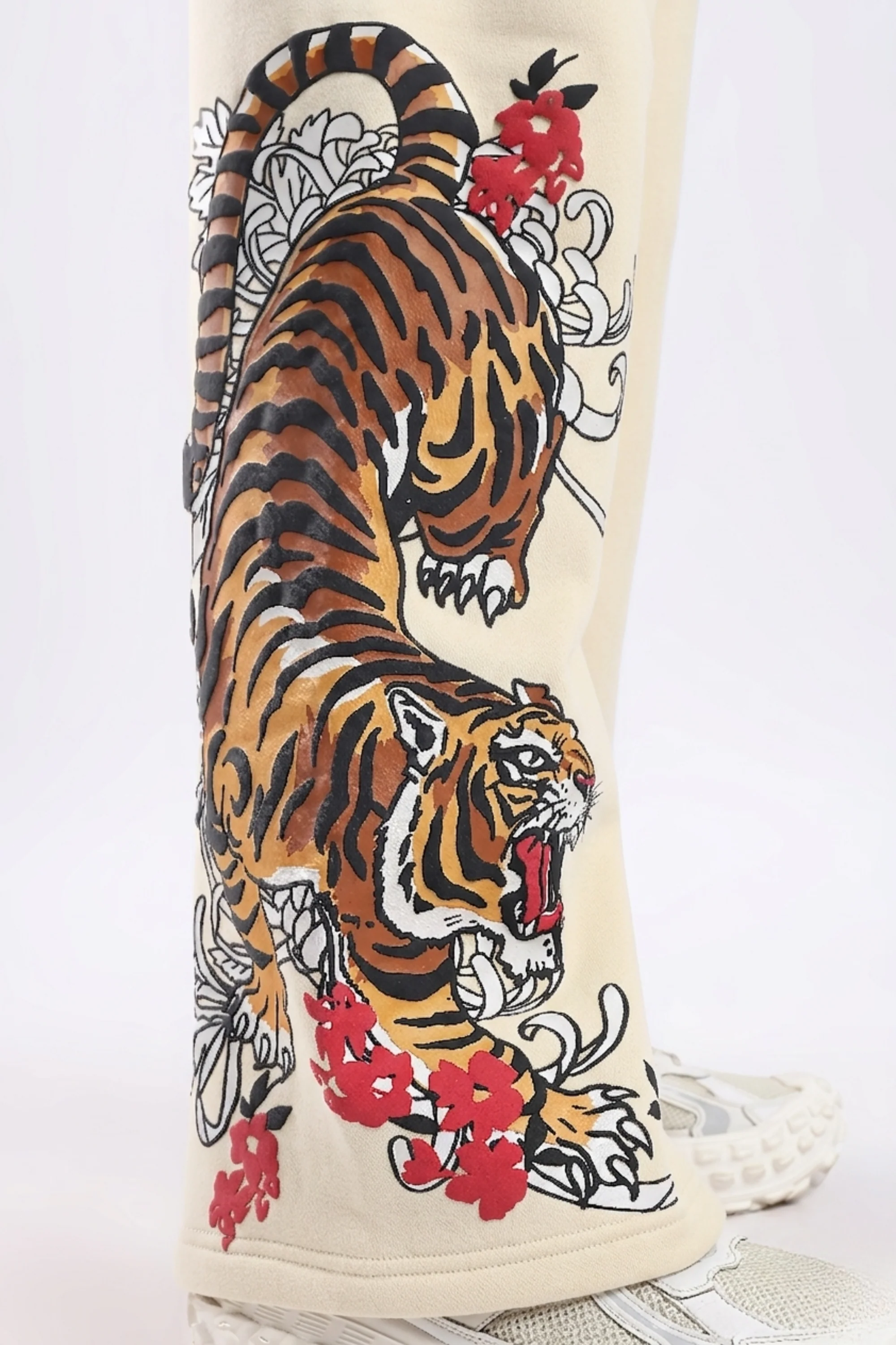 Wild Drift Beige Joggers - Image 3